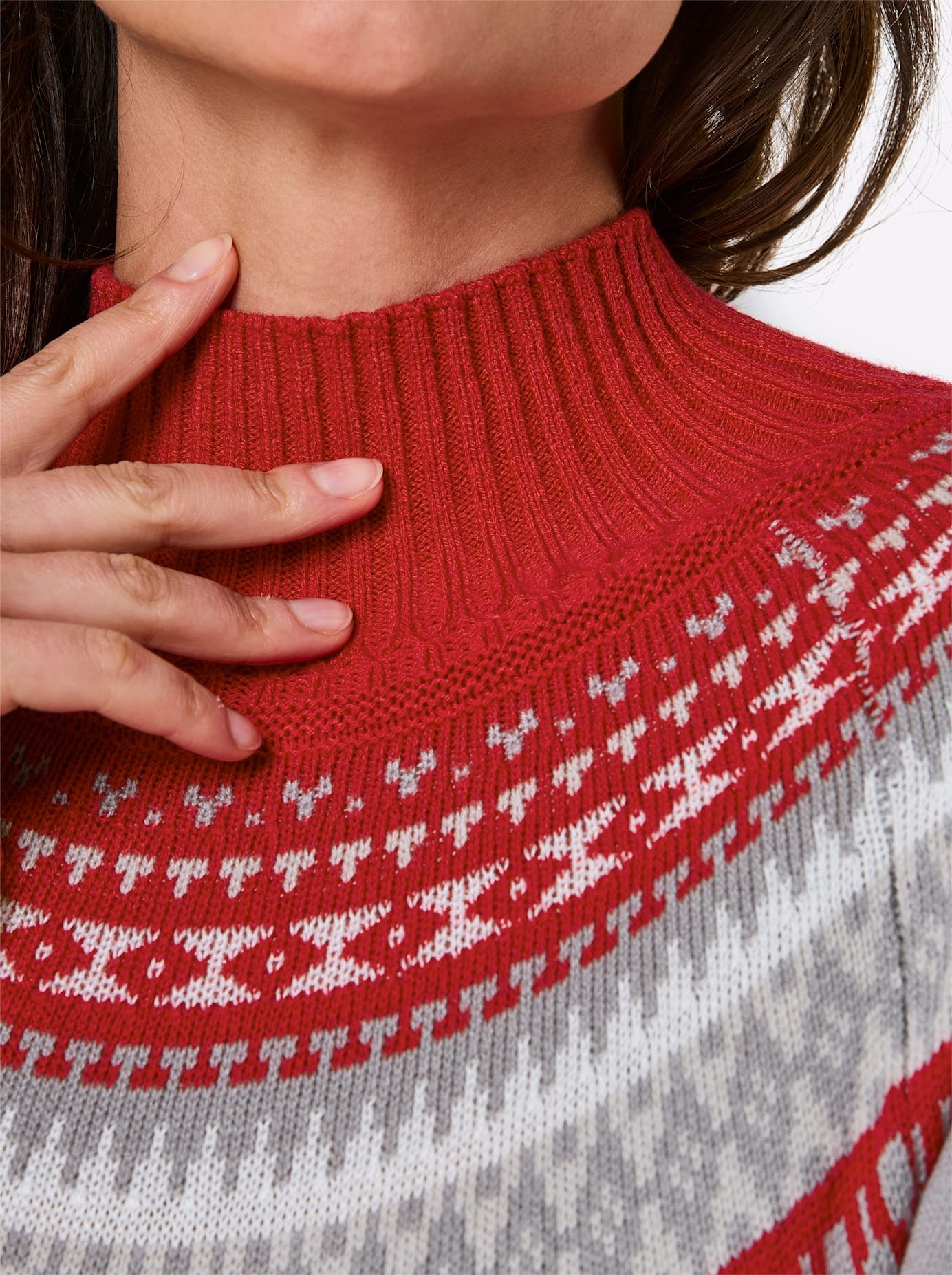 CREATION L PREMIUM Pull norvégien »Modal-Mix-Pullover«