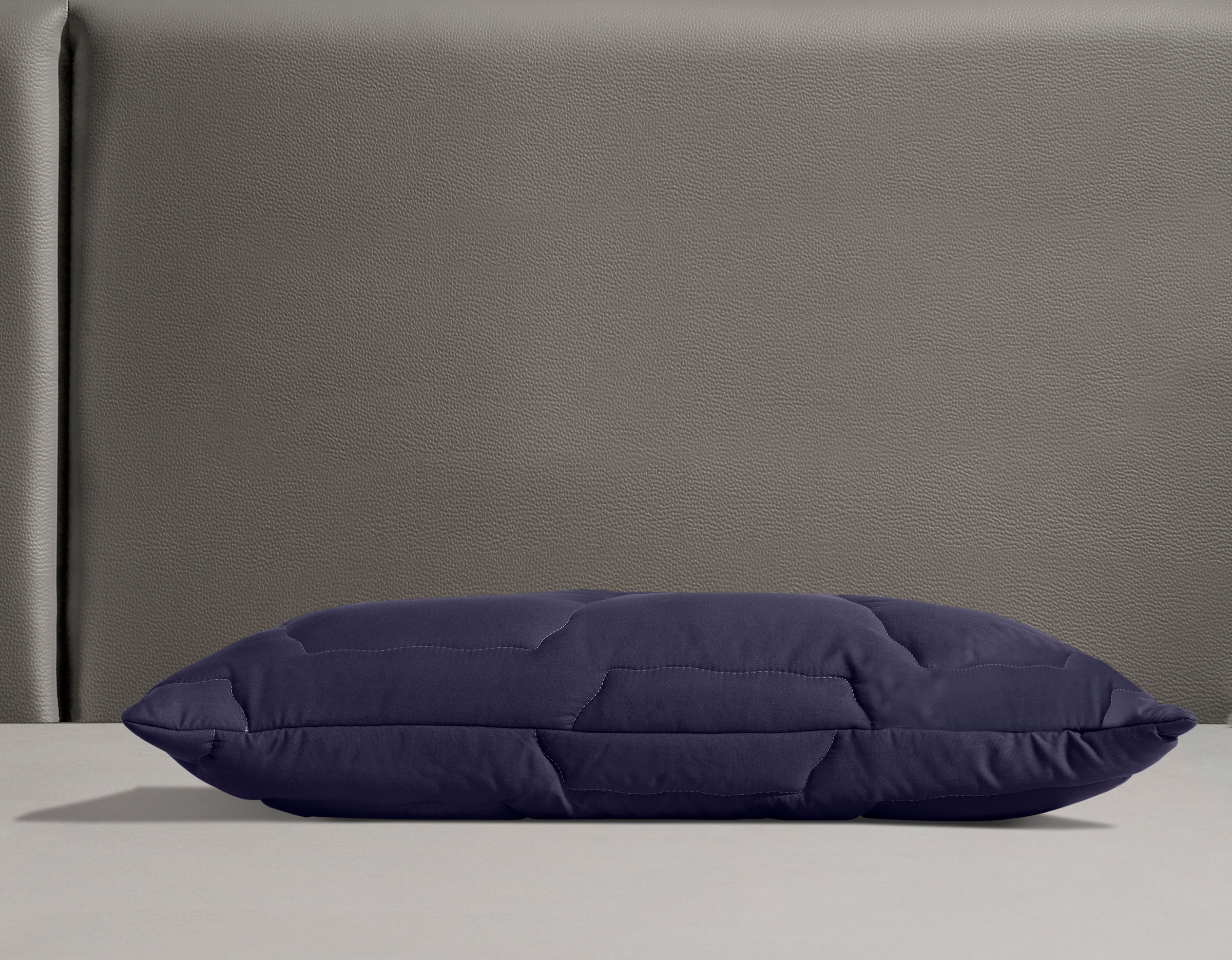 GOODproduct Oreiller en microfibre »Microlux Kopfkissen 40x80 cm, 80x80 cm« Füllung: boulettes de fibres 3D 1 cuis tlg. coussin, en blanc, bleu, rose & vert