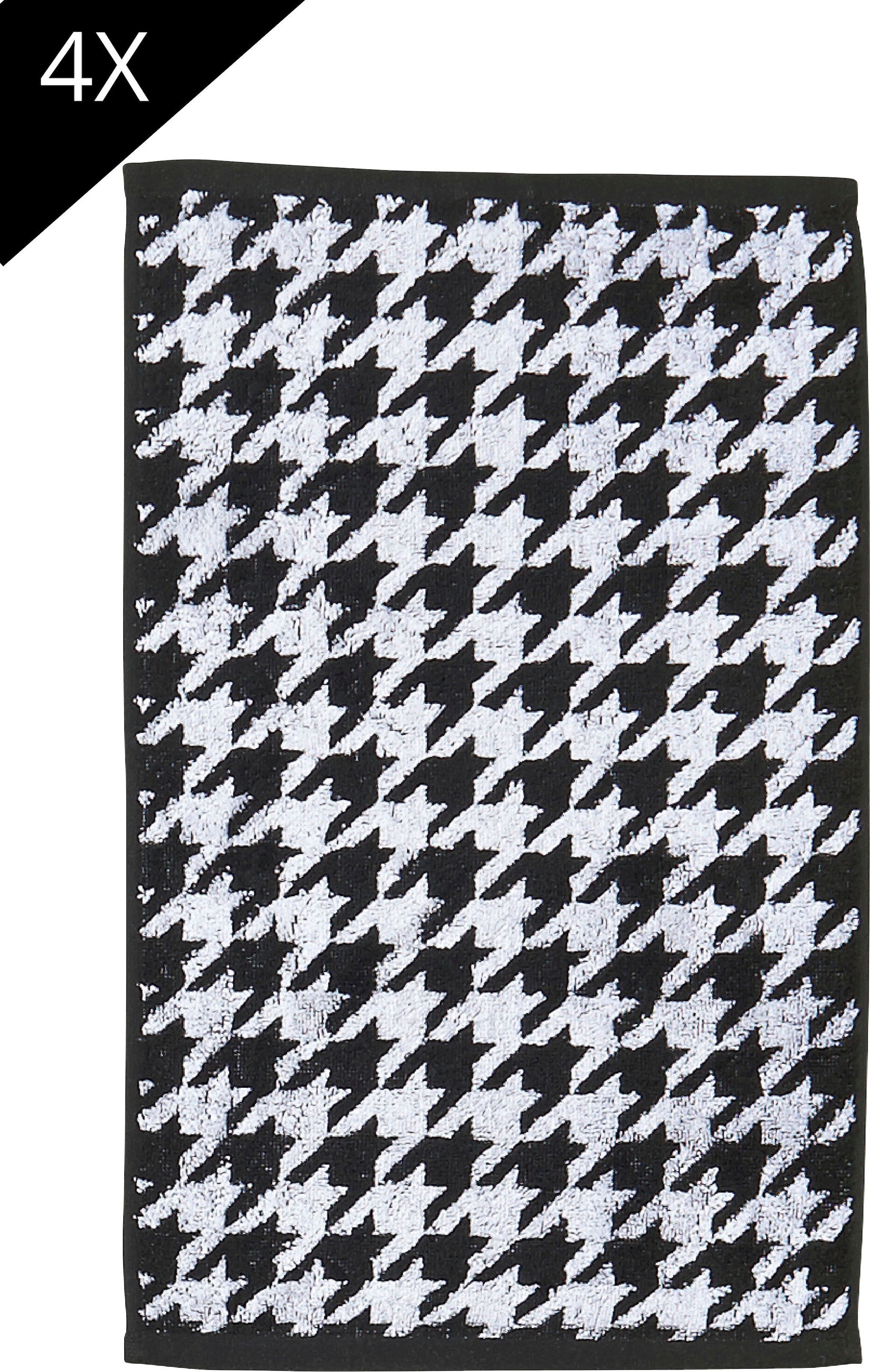 done.® Handtuch Set modernes Shapes kaufen Muster »Daily bequem Jacquard-Walkfrottier, 4 Bird«, Set, Gästehandtücher, tlg., Jacquardgewebe