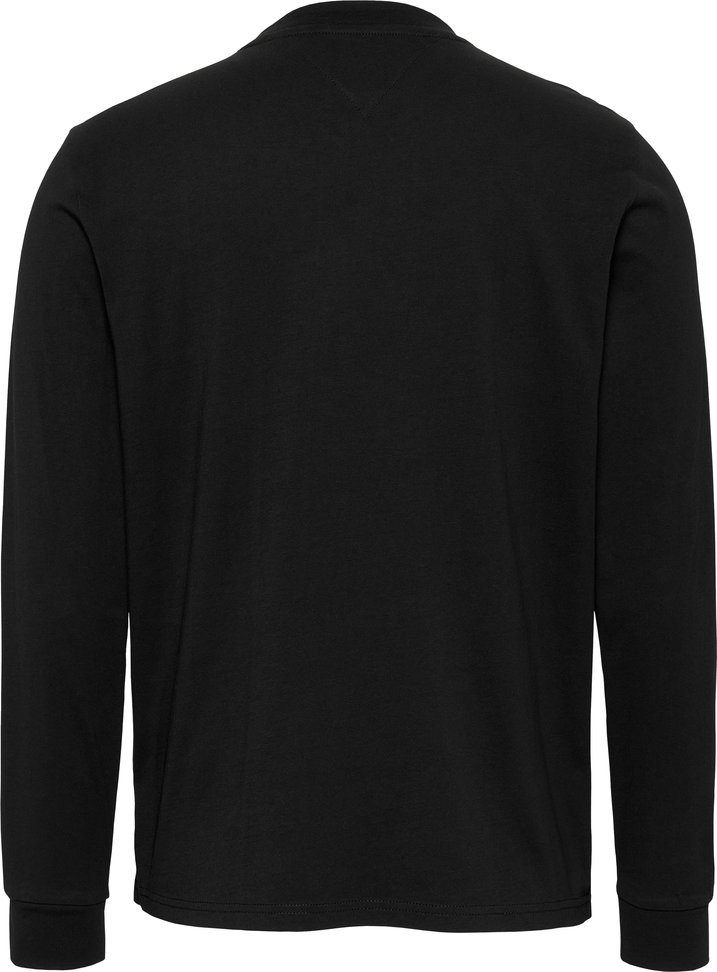 Tommy Jeans Langarmshirt »TJM SLIM LINEAR CHEST LS TEE EXT«, in Unifarbe