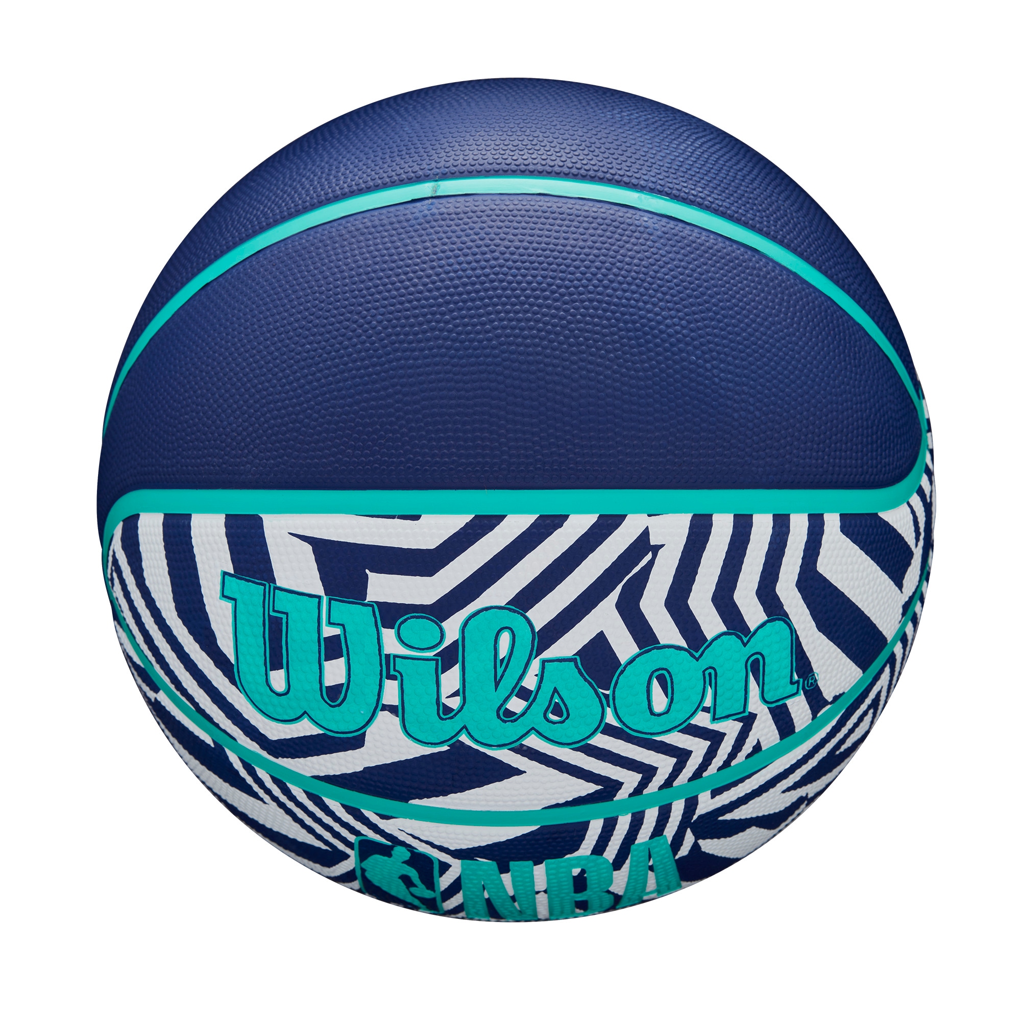Wilson Basketball »NBA DRV PLUS DAZZLE CAMO MINT« für Erwachsene, aus Gummi, mit griffiger Oberfläche