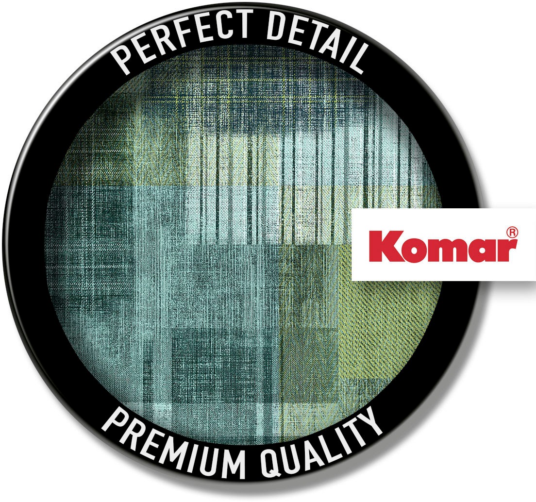 Komar Papier peint intissé »Digitaldruck Vlies -  Patchy Plaid - Grösse 200 x 250 cm« imprimé Wohnzimmer, Schlafzimmer