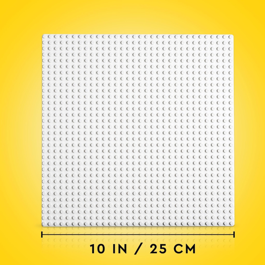 LEGO® Konstruktionsspielsteine »Weisse Bauplatte (11026), LEGO® Classic«, (1 St.)