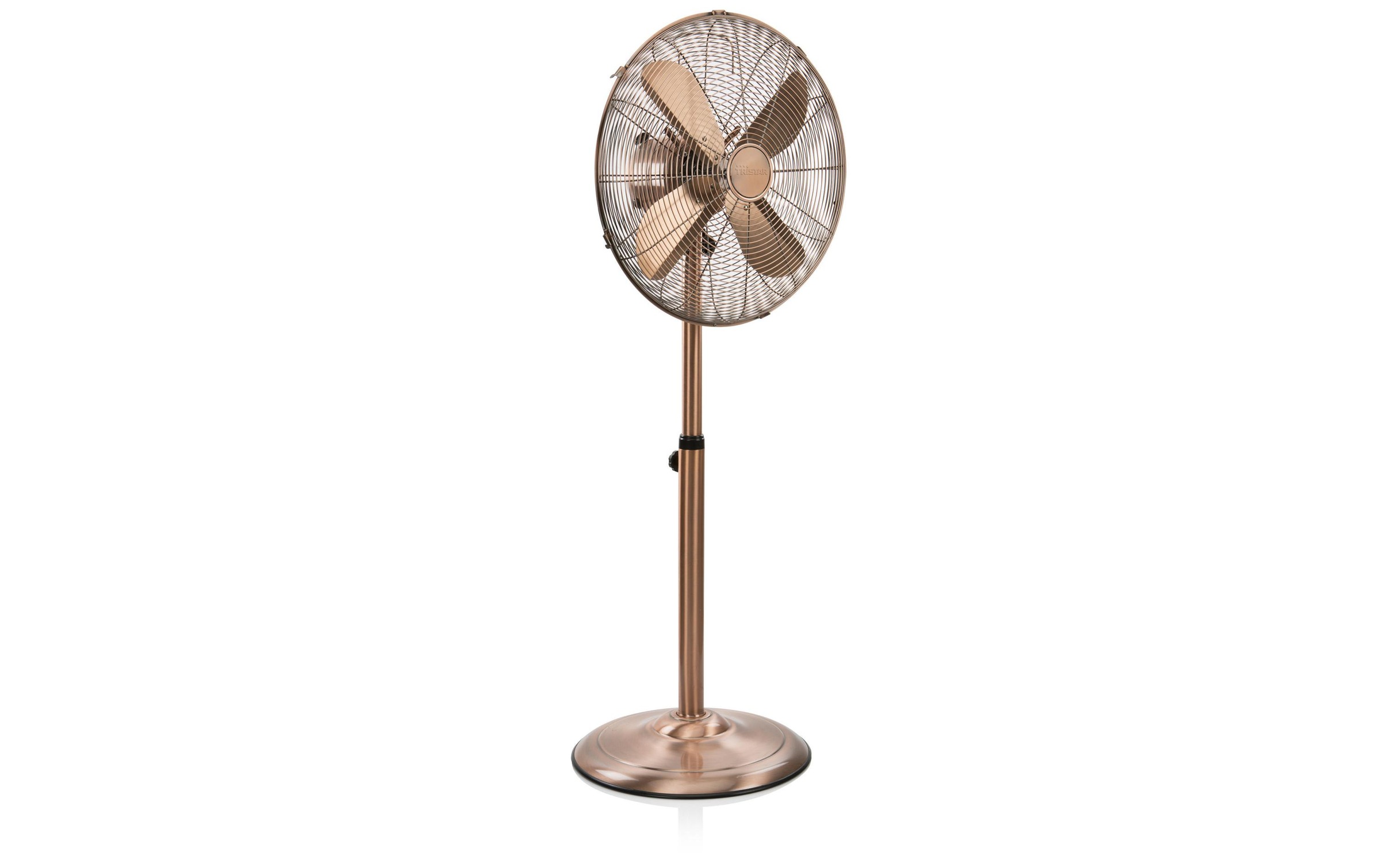 Tristar Standventilator »Retro Design Kupferfarben«, 40 cm Durchmesser