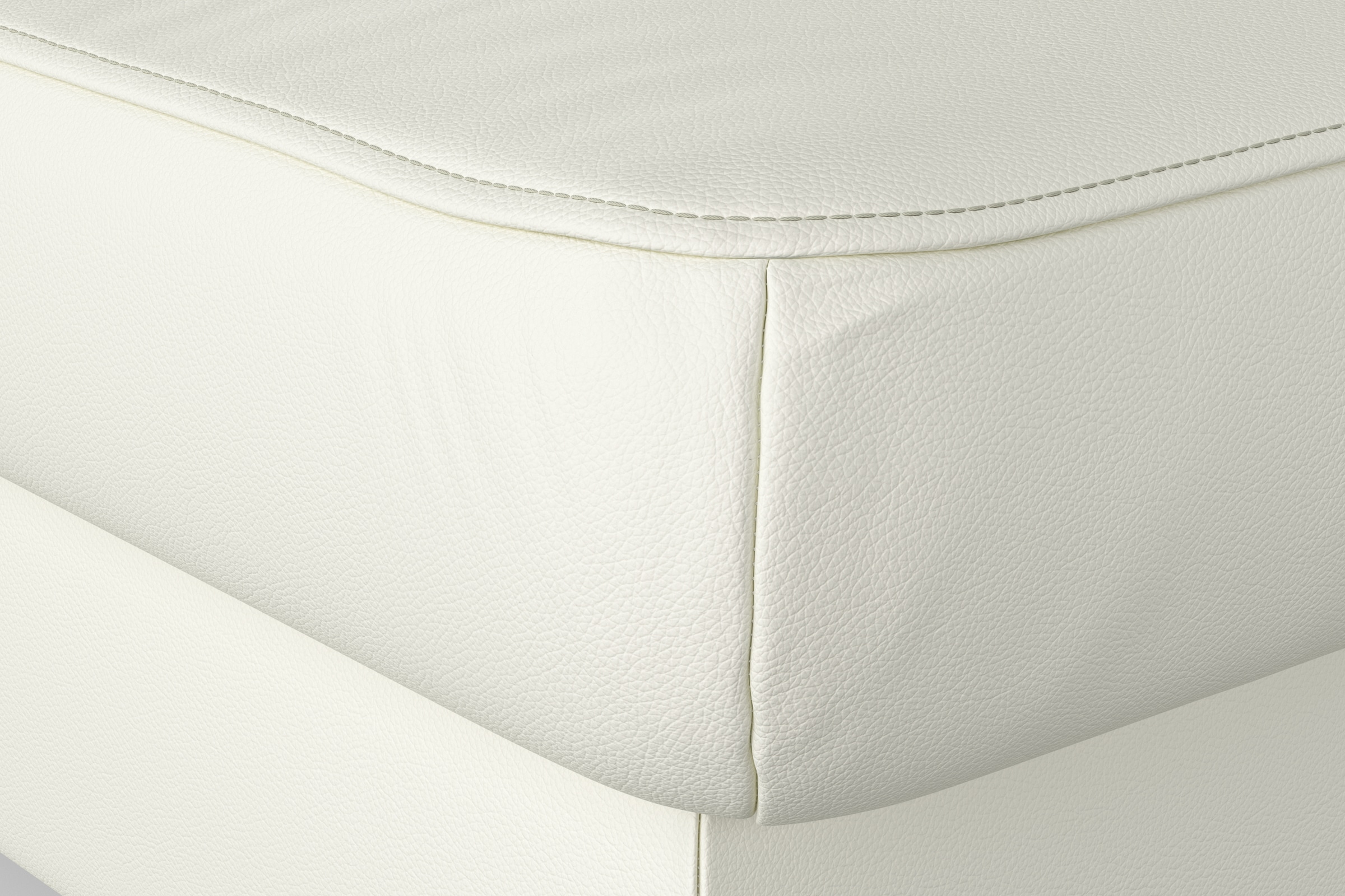 sit&more Hocker »Bendigo«, mit Klappfunktion, Bodenfreiheit 12 cm, wahlweise in 2 Fussfarben