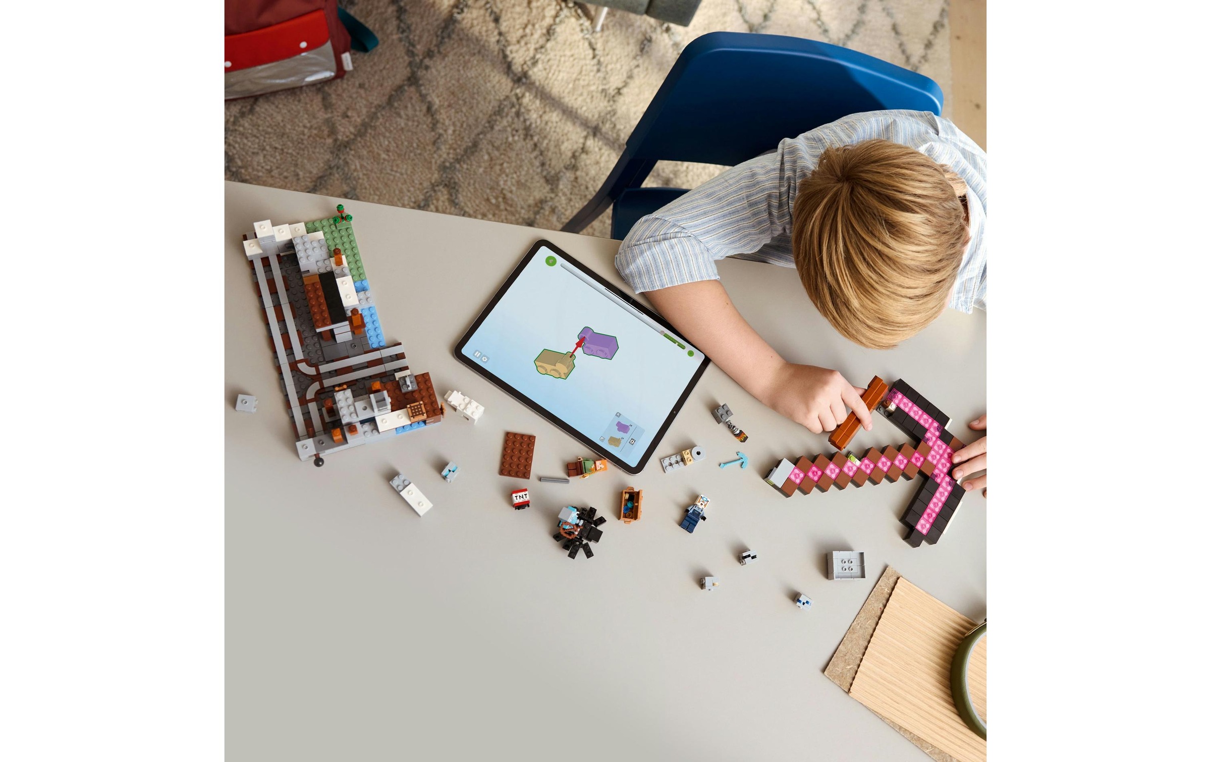 LEGO® Spielbausteine »Minecraft Die Spitzhackenmine 21277«