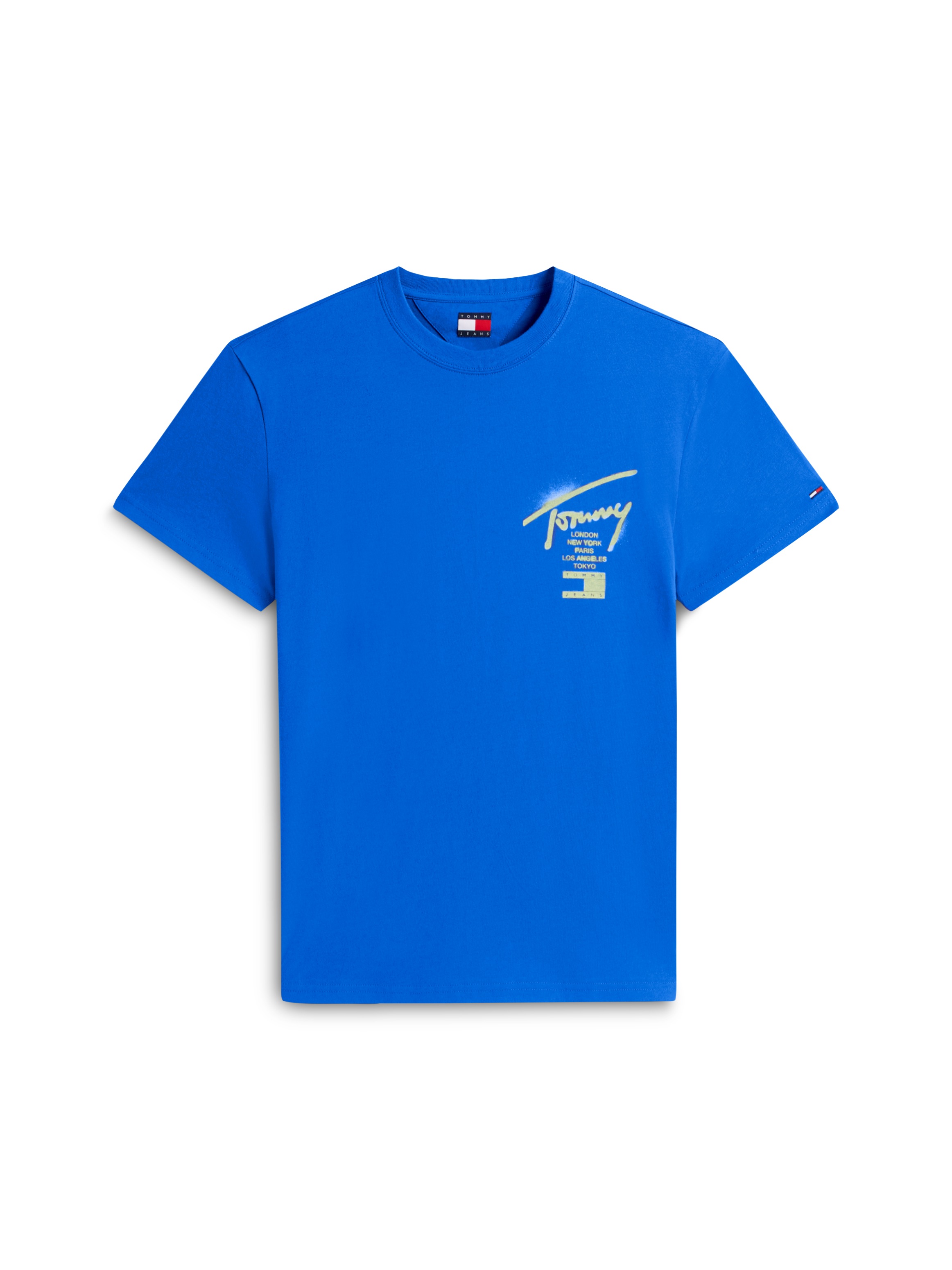 Tommy Jeans T-Shirt »TJM REGULAR CITY SIGN« Regular fit mit Markenprint