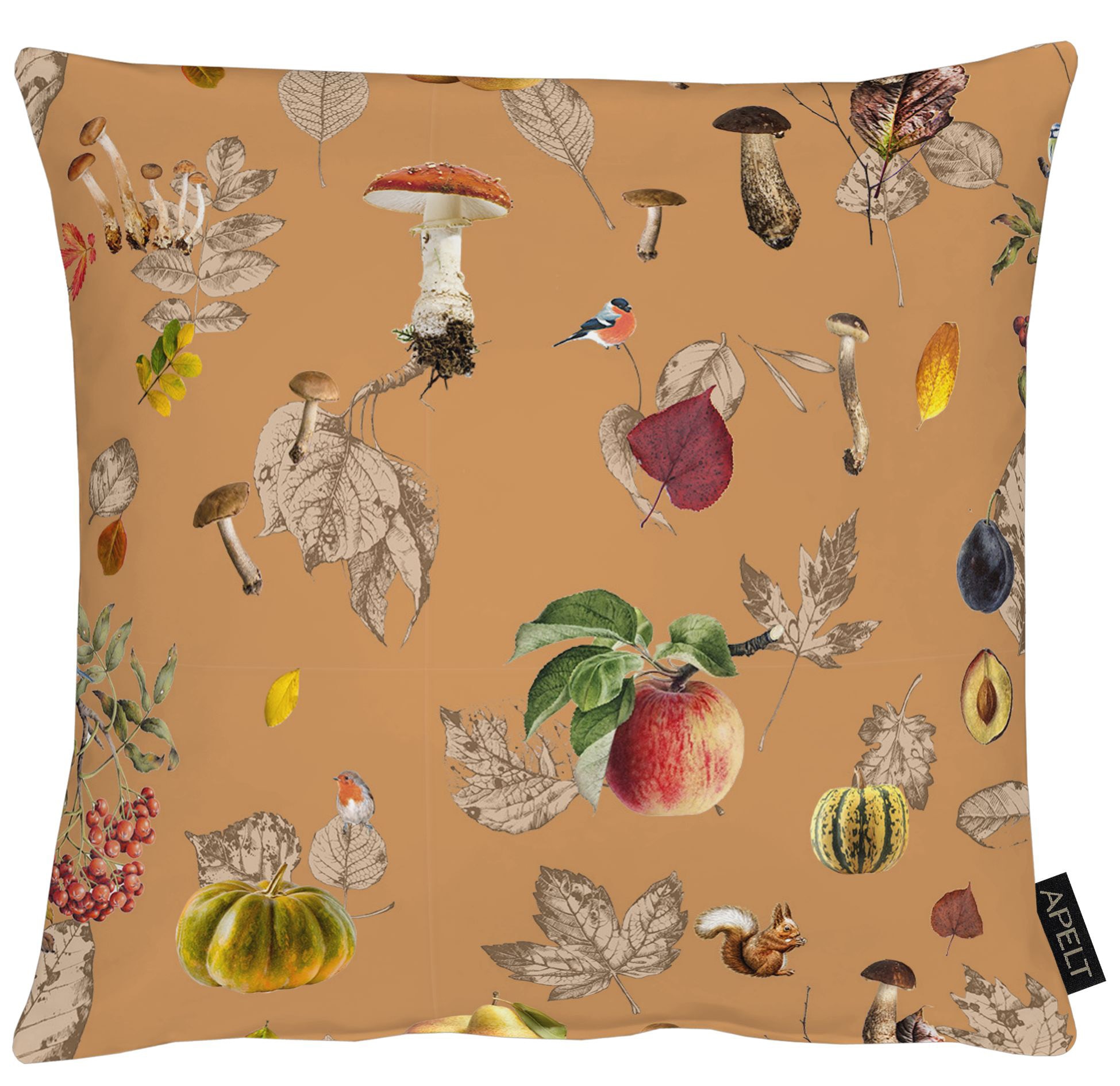 Image of APELT Dekokissen "3405, 1 Stück, herbstliches Motiv - Kissenhülle ohne Füllung" Reissverschluss, ohne Füllung, Herbstdekoration