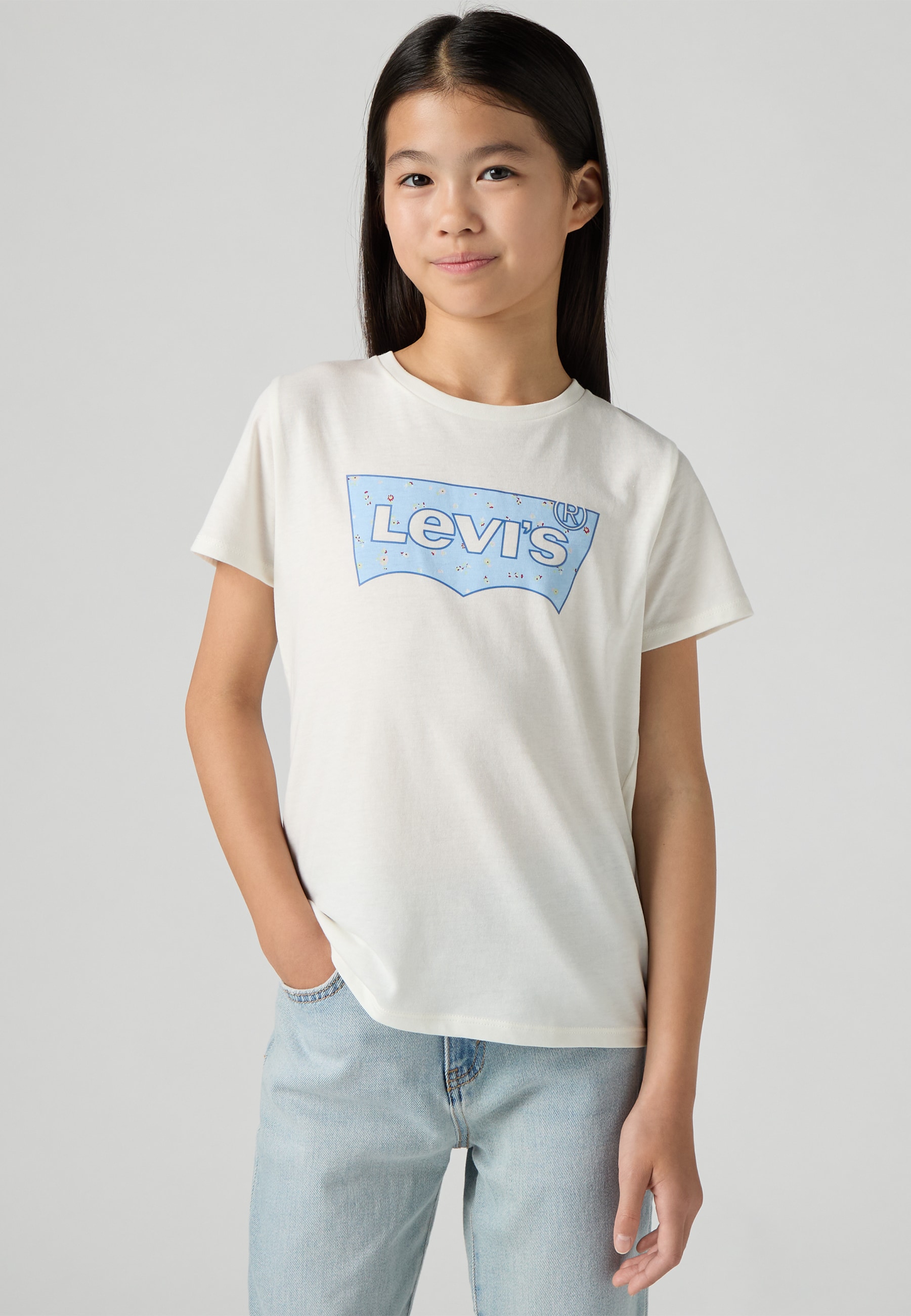 Image of Levis Kids T-Shirt "LVG BATWING SEASONAL FILL TEE" mit Batwing-Print
