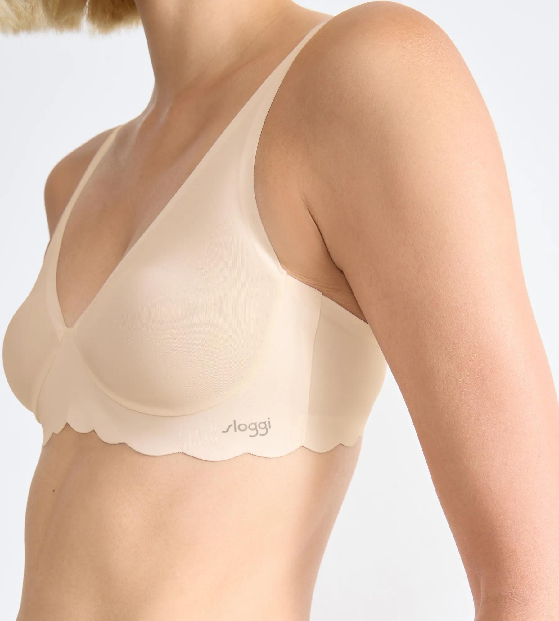 sloggi Soft-BH »ZERO Microfibre 2.0« nahtlos, mittlerer Halt, Microfaser, weich