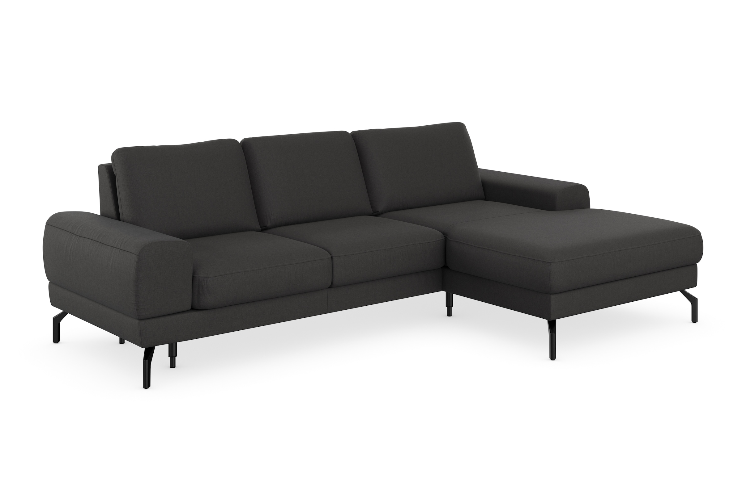 sit&more Ecksofa »Cinturo L-Form«, inklusive Sitztiefenverstellung und Federkern, Sitzhöhe 48 cm