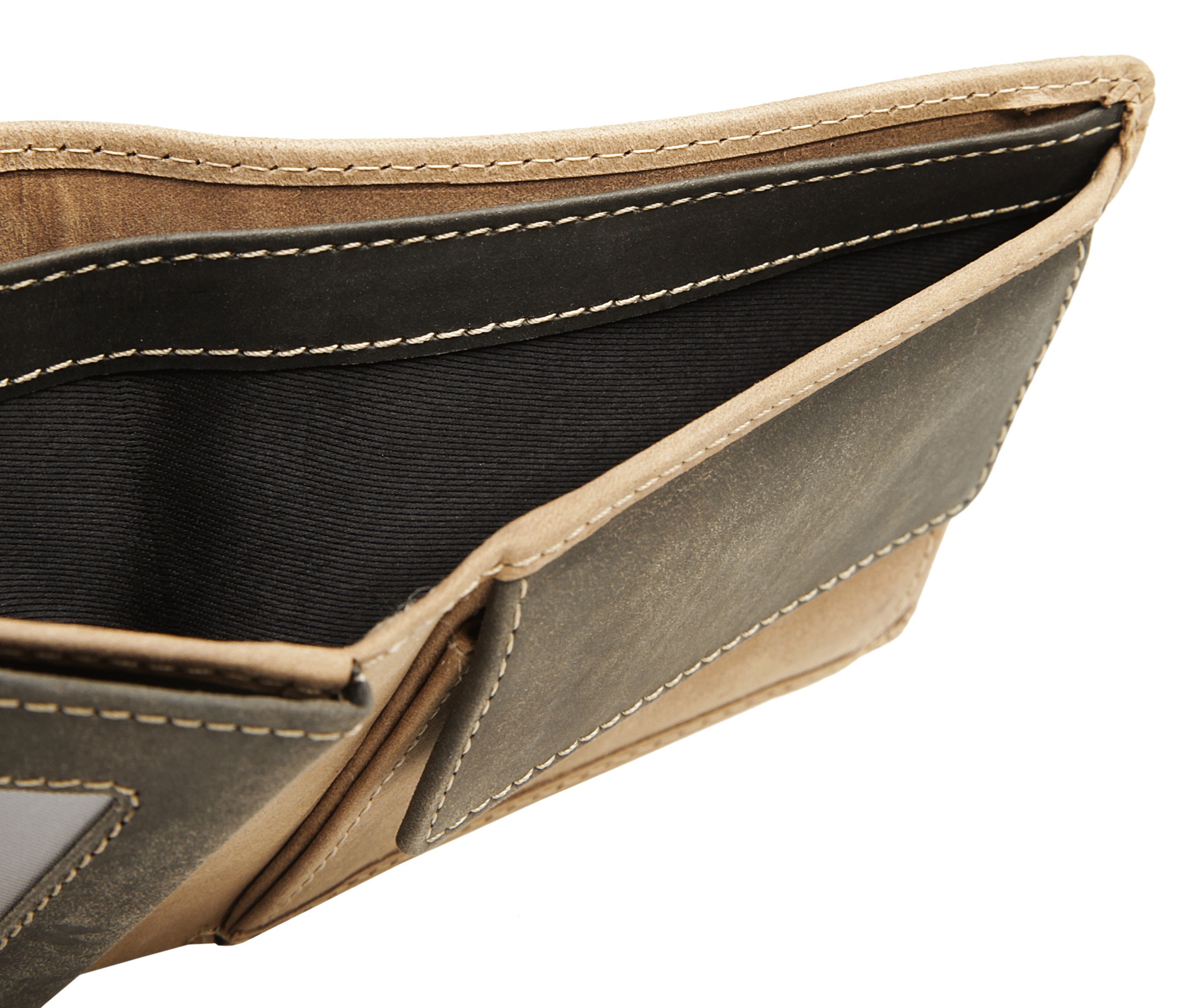 BODENSCHATZ Geldbörse »BICOLOUR« echt Leder