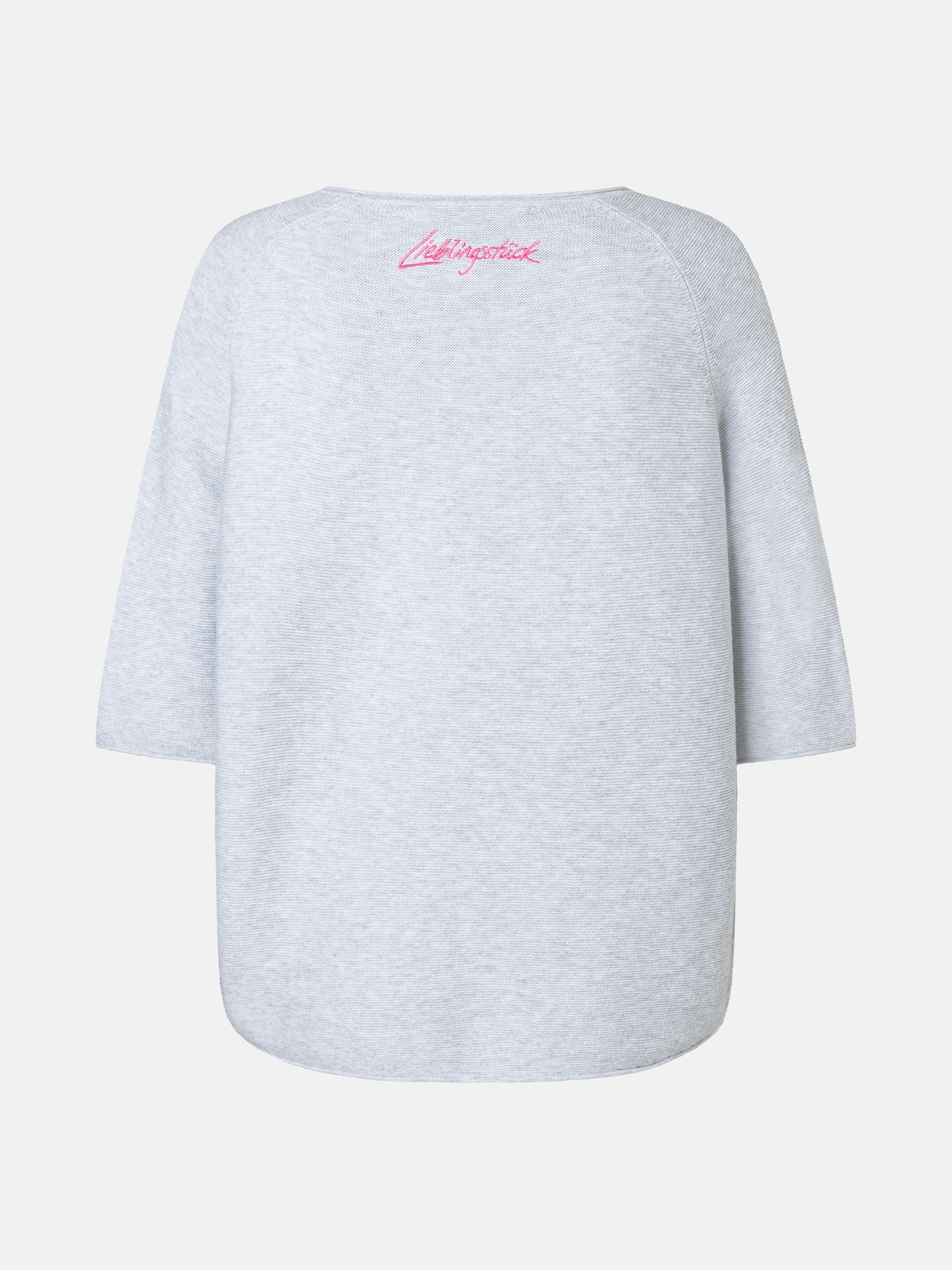 Lieblingsstück Kurzarmpullover »KleraEP« Halbarm mit Rundhals, unifarben