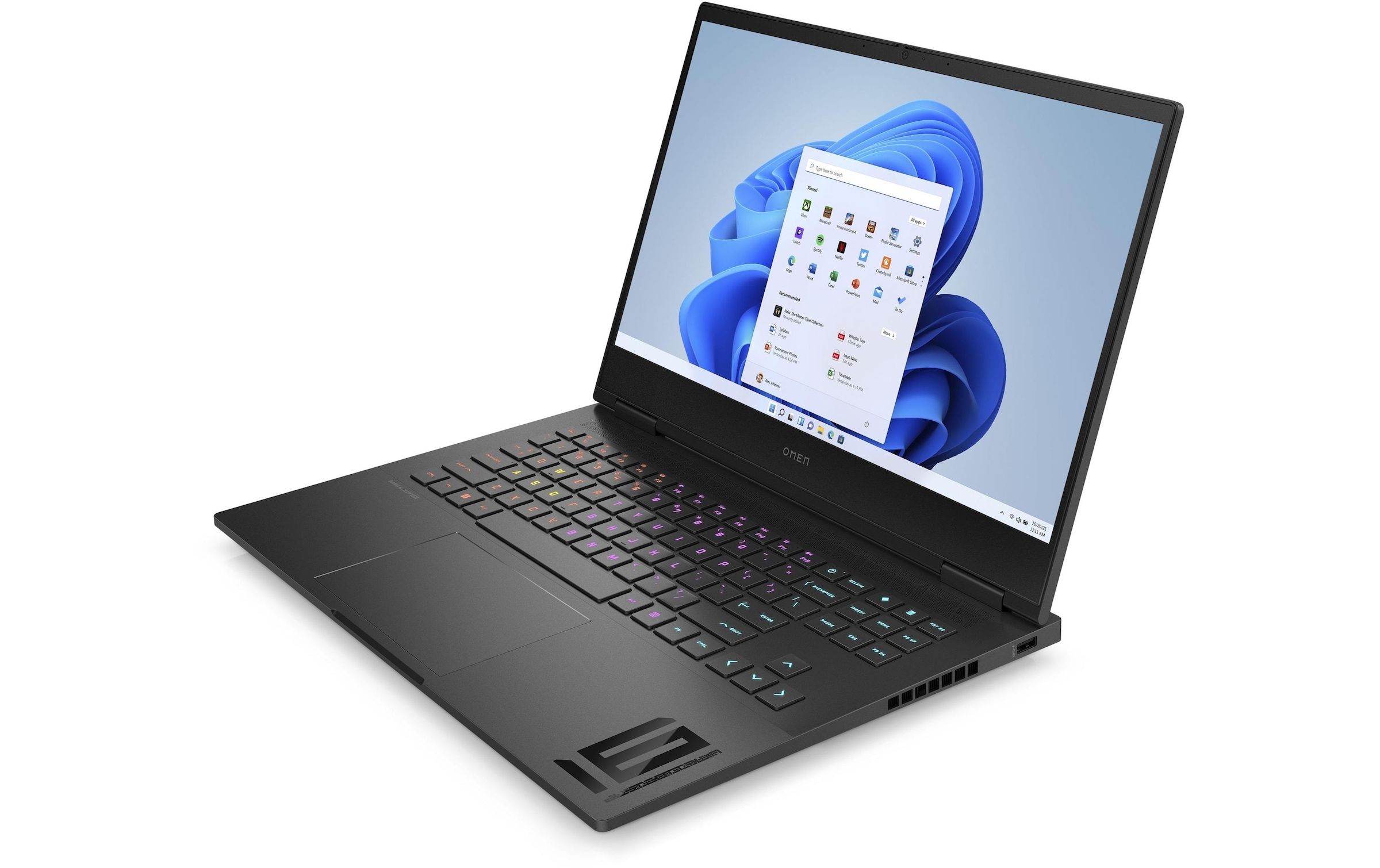 HP Gaming-Notebook »OMEN 16-wd0500nz«, 40,73 cm, / 16,1 Zoll, Intel, Core i5, GeForce RTX 4050, 1000 GB SSD
