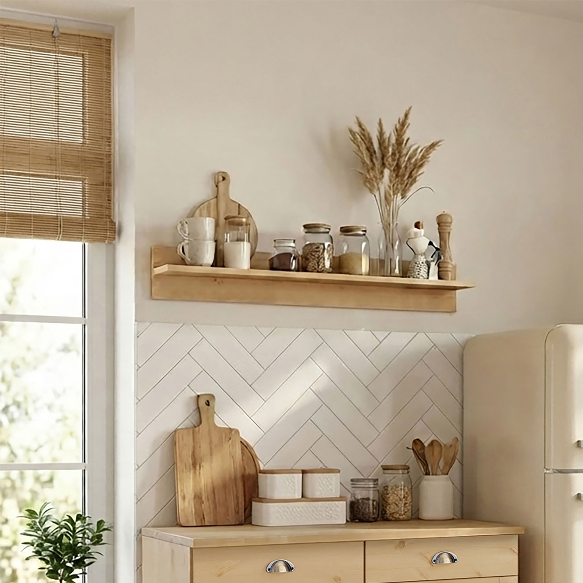Home affaire Wandboard »Oslo« 100 cm breit, aus massiver Kiefer