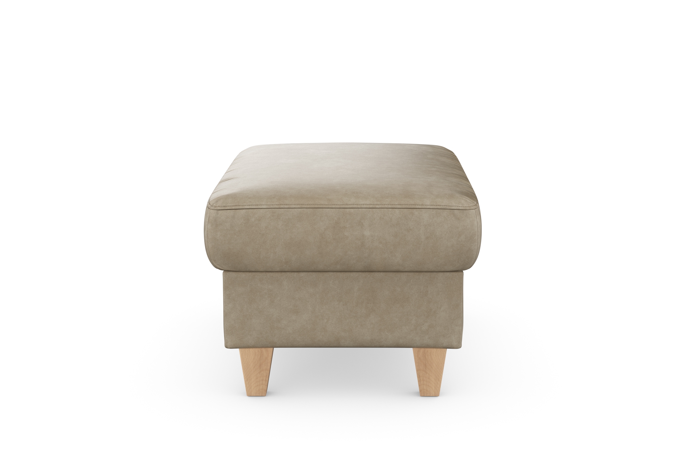 sit&more Stauraumhocker »Farö« mit Stauraum und Federkern und naturfarbenen Füssen