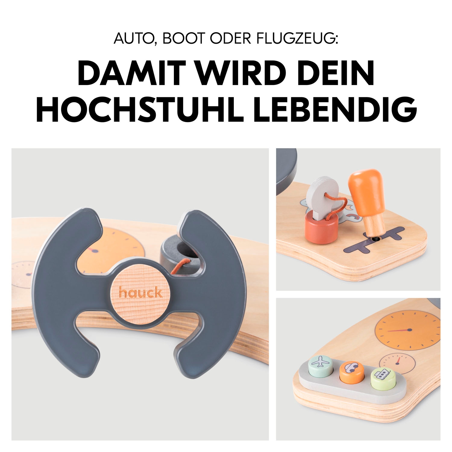 Hauck Motorikbrett »Play Cockpit für hauck Spielbrett Play Tray« FSC® - schützt Wald