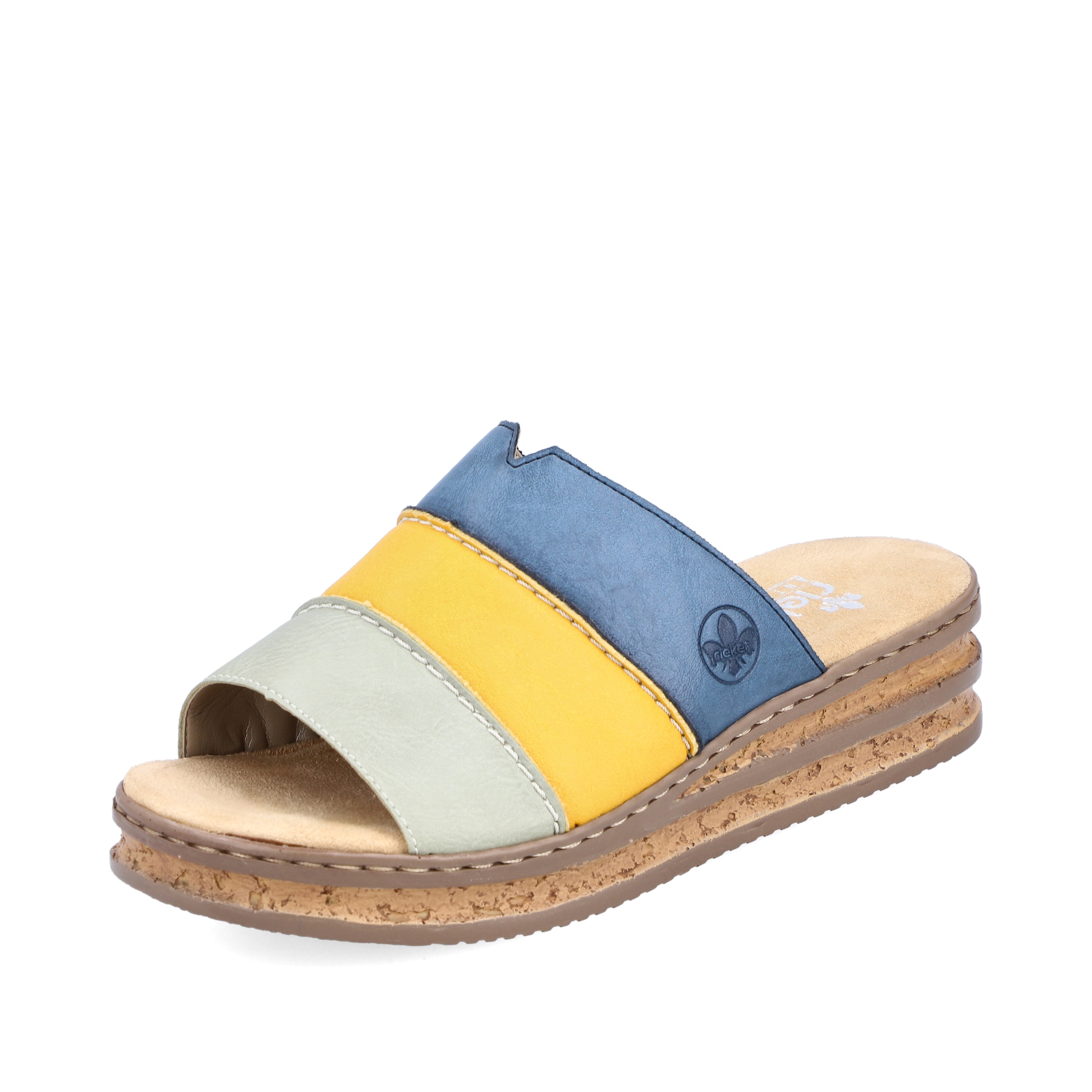 Image of Rieker Pantolette, in Patchwork-Optik bei Ackermann Versand Schweiz