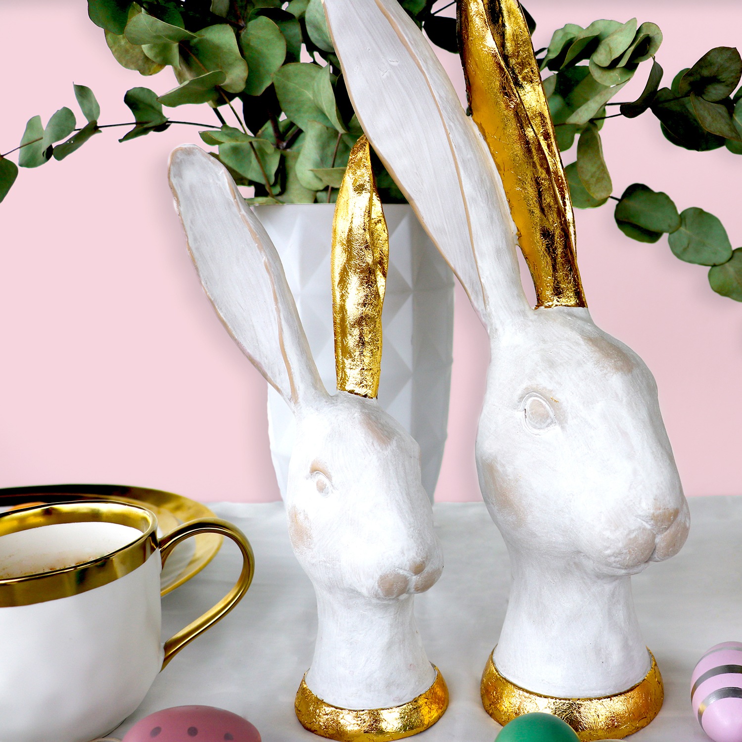 Kare Design Dekoobjekt »Deko Objekt Bunny Gold 30cm«