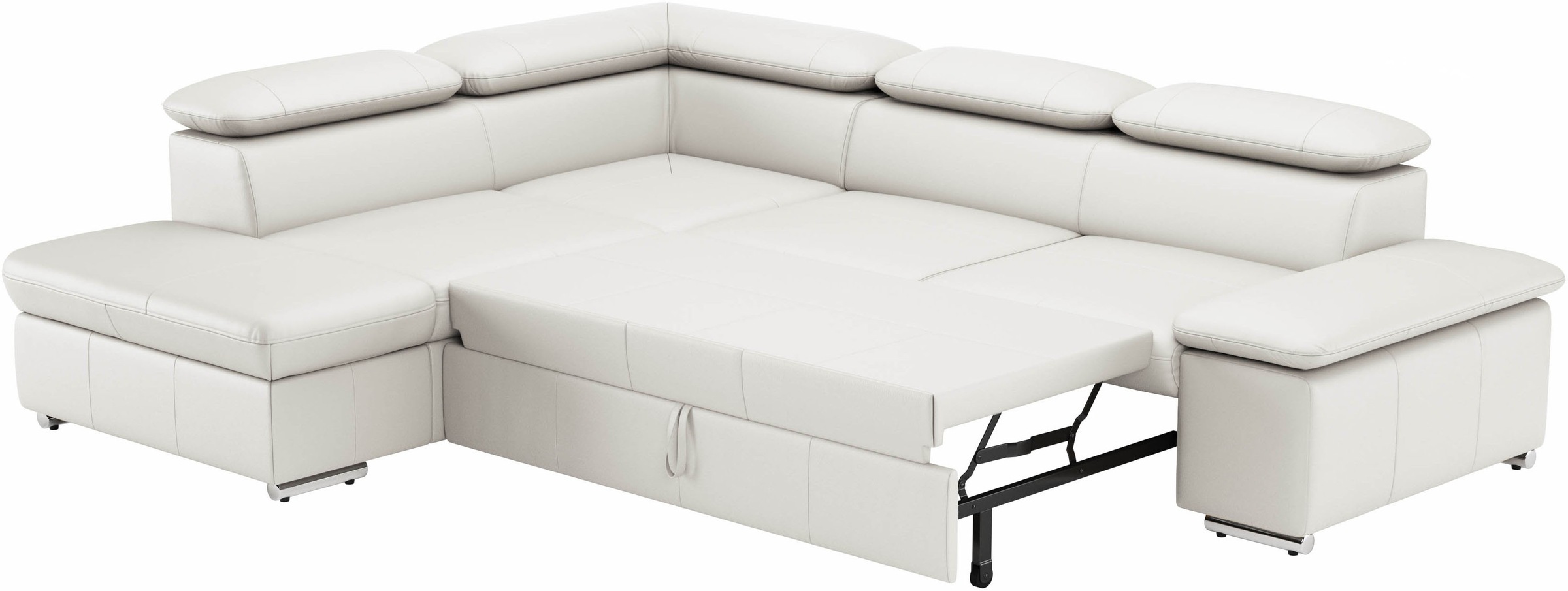 Ecksofa Valantine V, wahlweise mit Bettfunktion