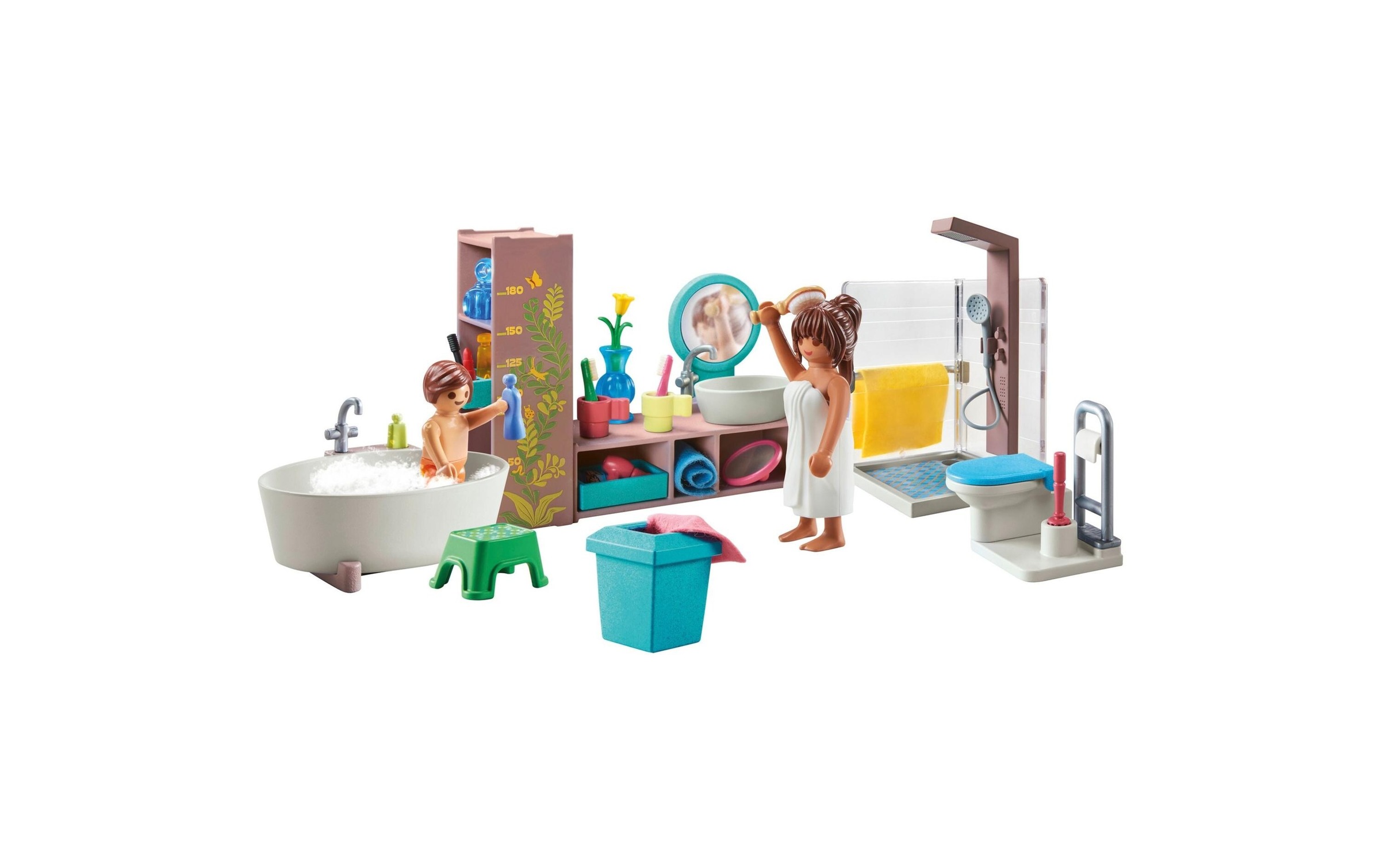 Playmobil® Spielbausteine »My Life Badezimmer 71611«, (55 St.)