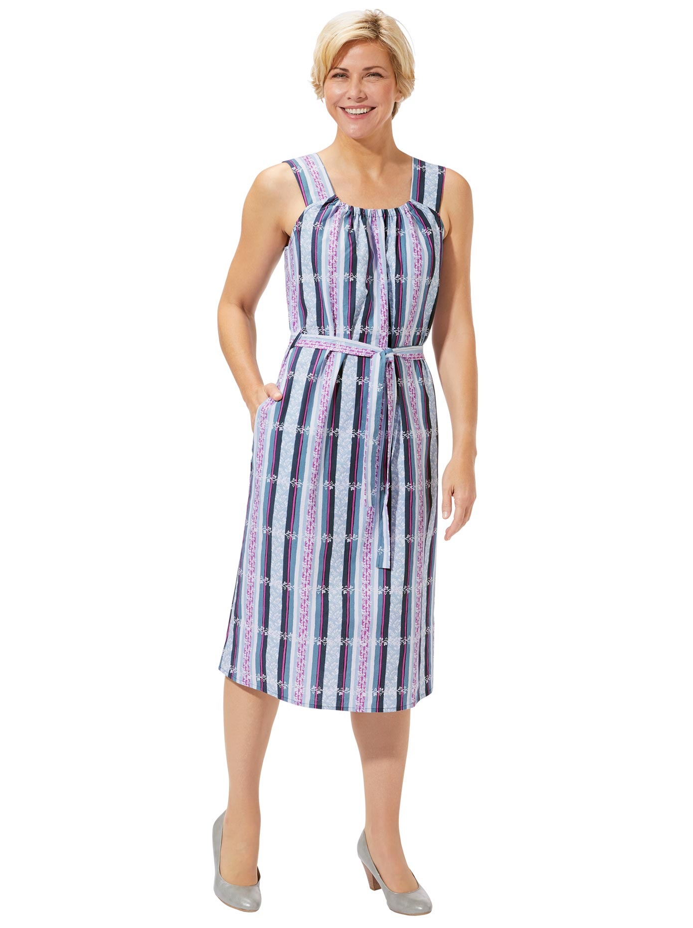 Kleid mit attraktiver Raffung