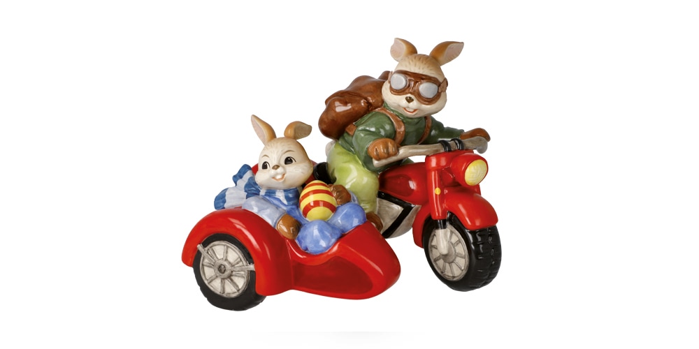 Image of Goebel Osterhase "Spritztour" Limitiert auf 2.999 Stück, mit Zertifikat