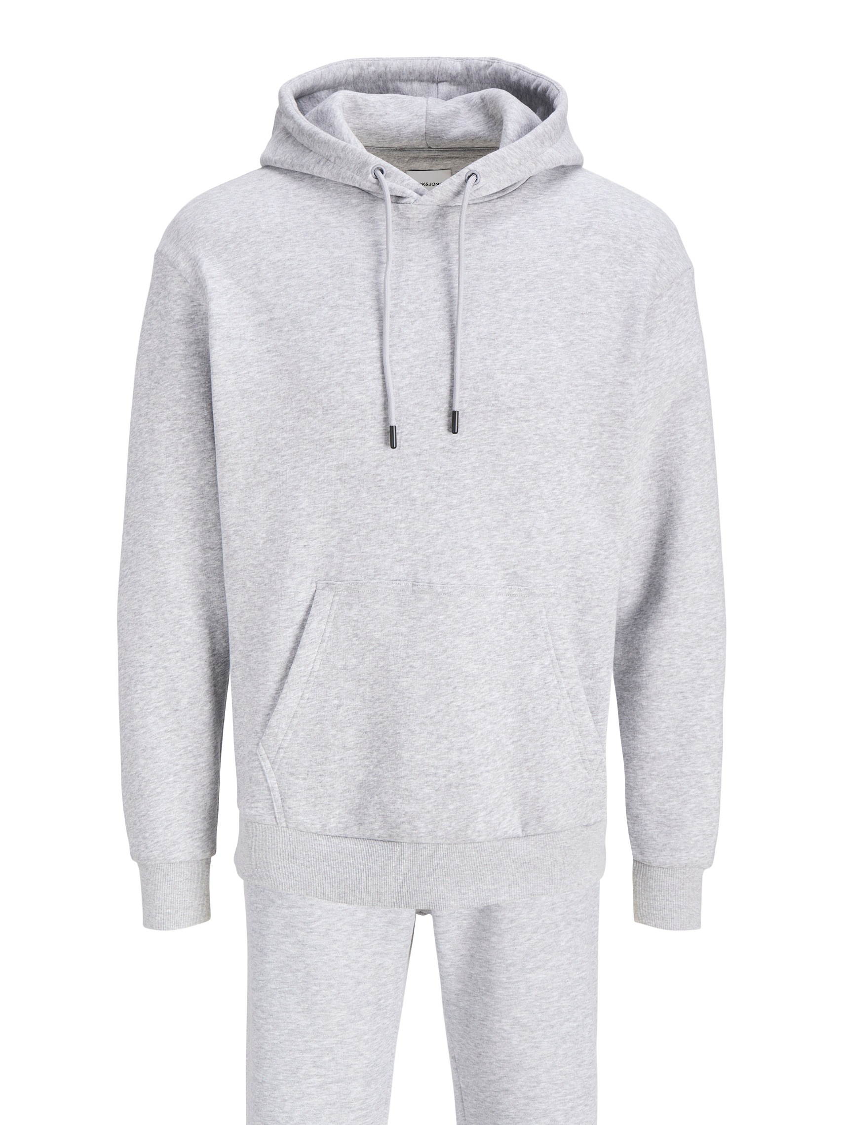 Jack & Jones Kapuzensweatshirt »JJEBRADLEY SWEAT HOOD UNC SET PK MP«, 2 mit Sweathose, Materialmix, locker geschnitten
