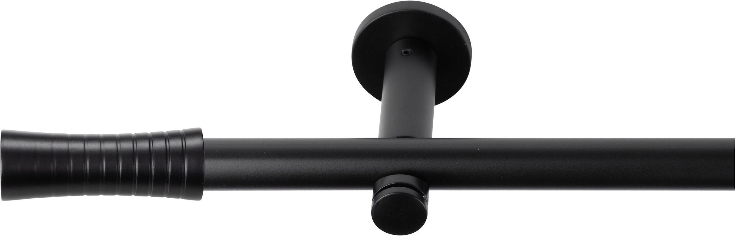 SN DECO GROUP Gardinenstange »Gardinenstange Nancy Ø 19 mm, 1-läufig, Fixmass, verschraubt« Ø 19 mm Fixmass;kürzbar
