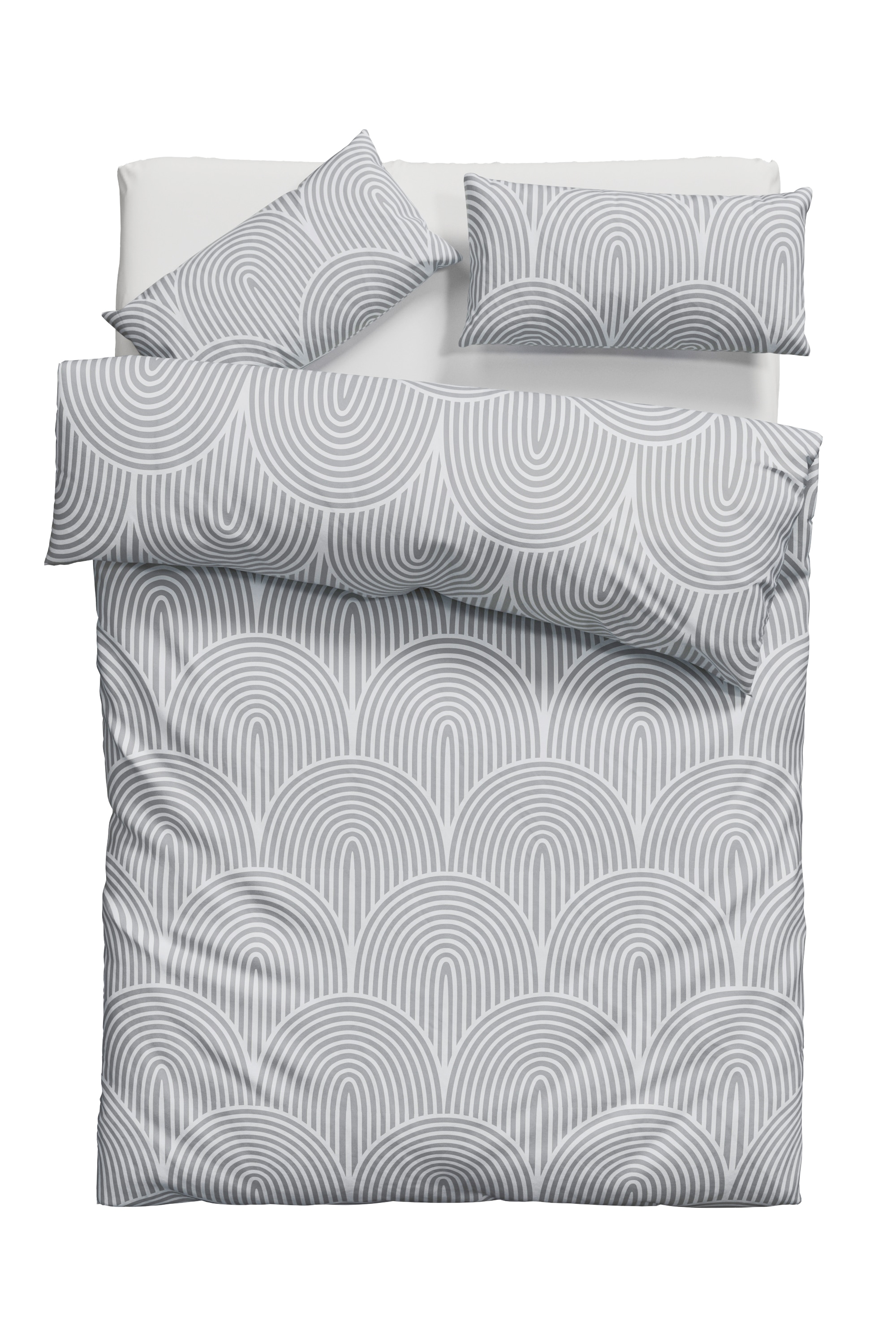 Leonique Linge de lit »Matilda in Gr. 135x200 oder 155x220 cm« 2 cuis tlg. Bettwäsche aus Baumwolle, Bettwäsche mit skandinavischem Design