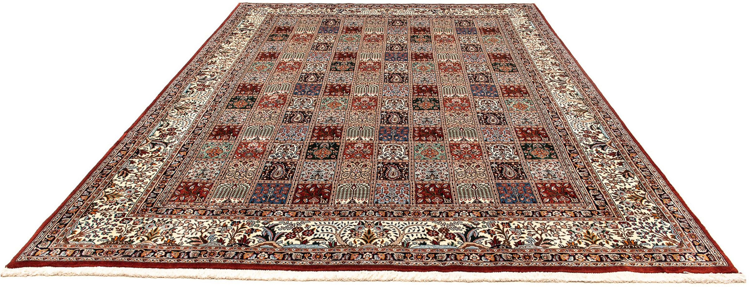 Image of morgenland Orientteppich »Perser - Classic - 340 x 241 cm - mehrfarbig«, rechteckig, 10 mm Höhe, Wohnzimmer, Handgeknüpft, Einzelstück mit Zertifikat bei Ackermann Versand Schweiz