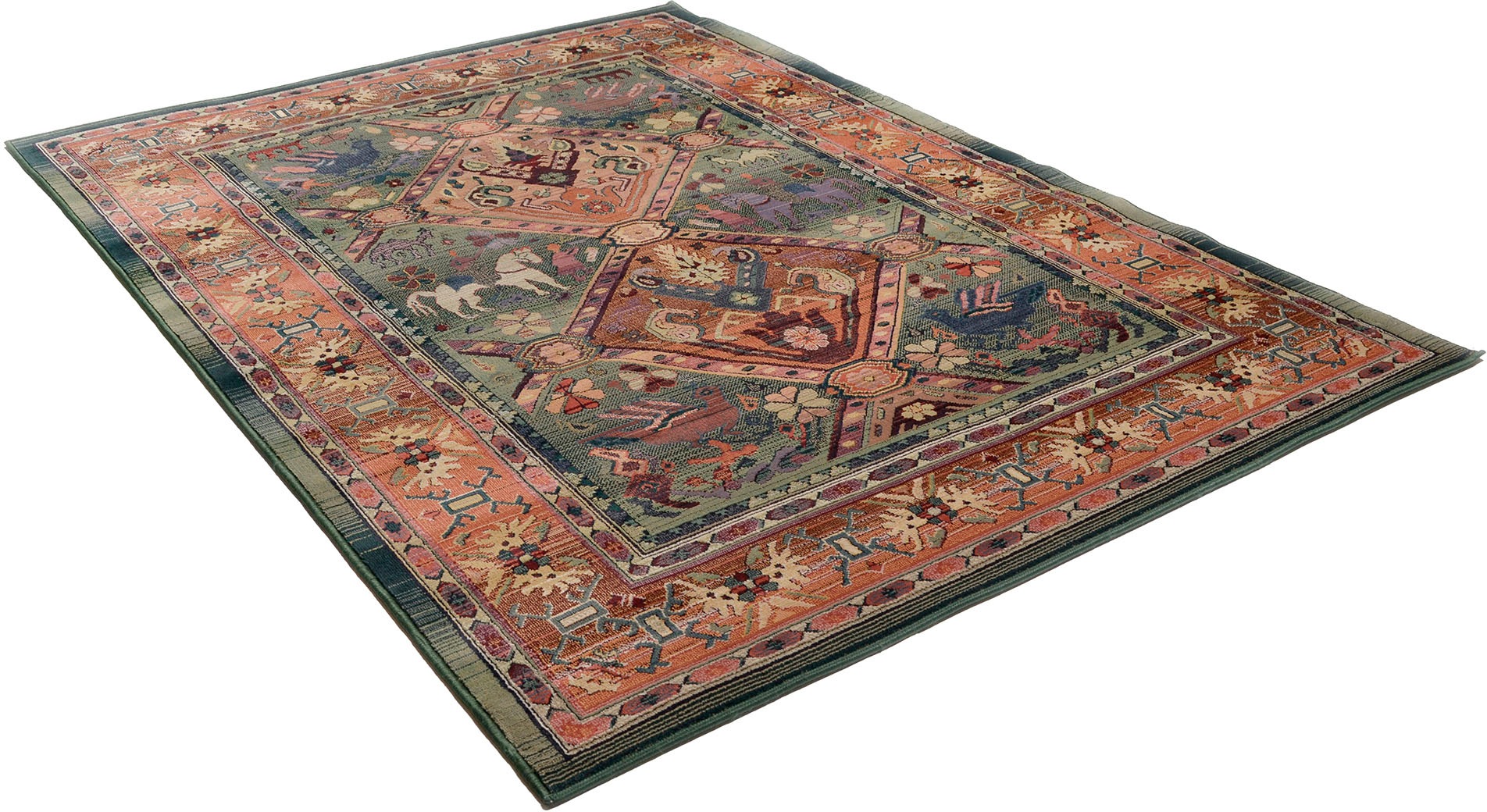 Image of THEKO Teppich »Leonie«, rechteckig, 10 mm Höhe, gewebt, Orient-Optik, ideal im Wohnzimmer & Schlafzimmer bei Ackermann Versand Schweiz
