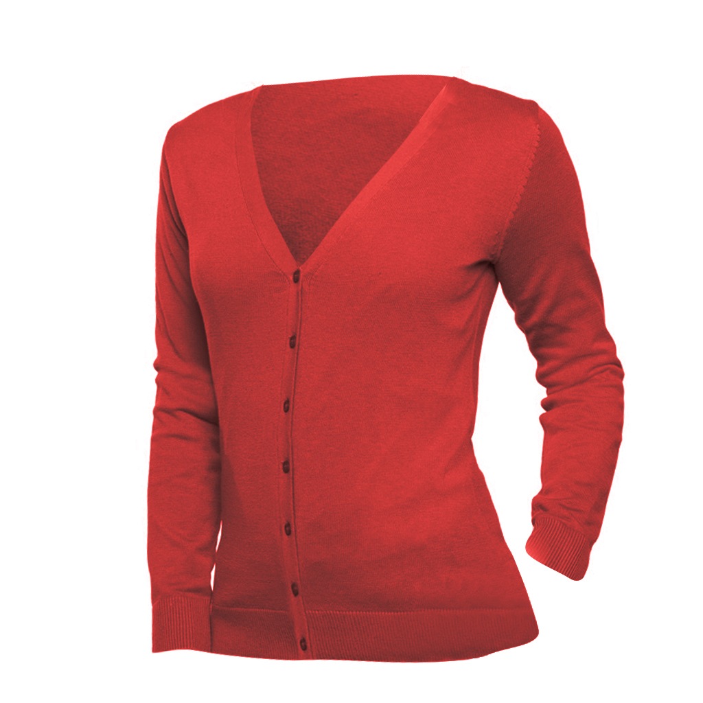 Strickjacke »Damen Goldfarbenen, V-Ausschnitt, Langarm«