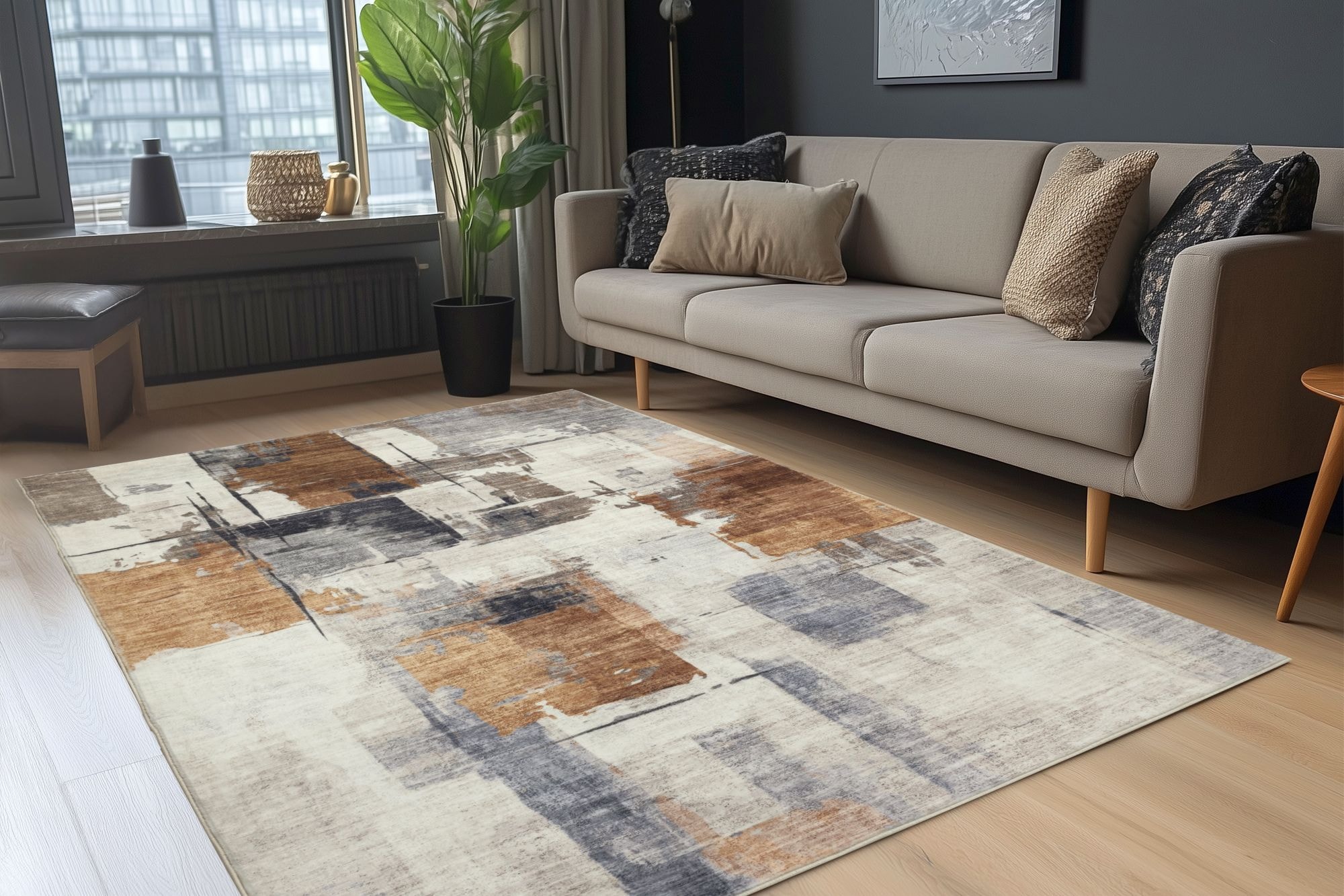 Obsession Tapis »Posh 300« Rectangulaire 12 mm Höhe design moderne, qualité imprimée, salon