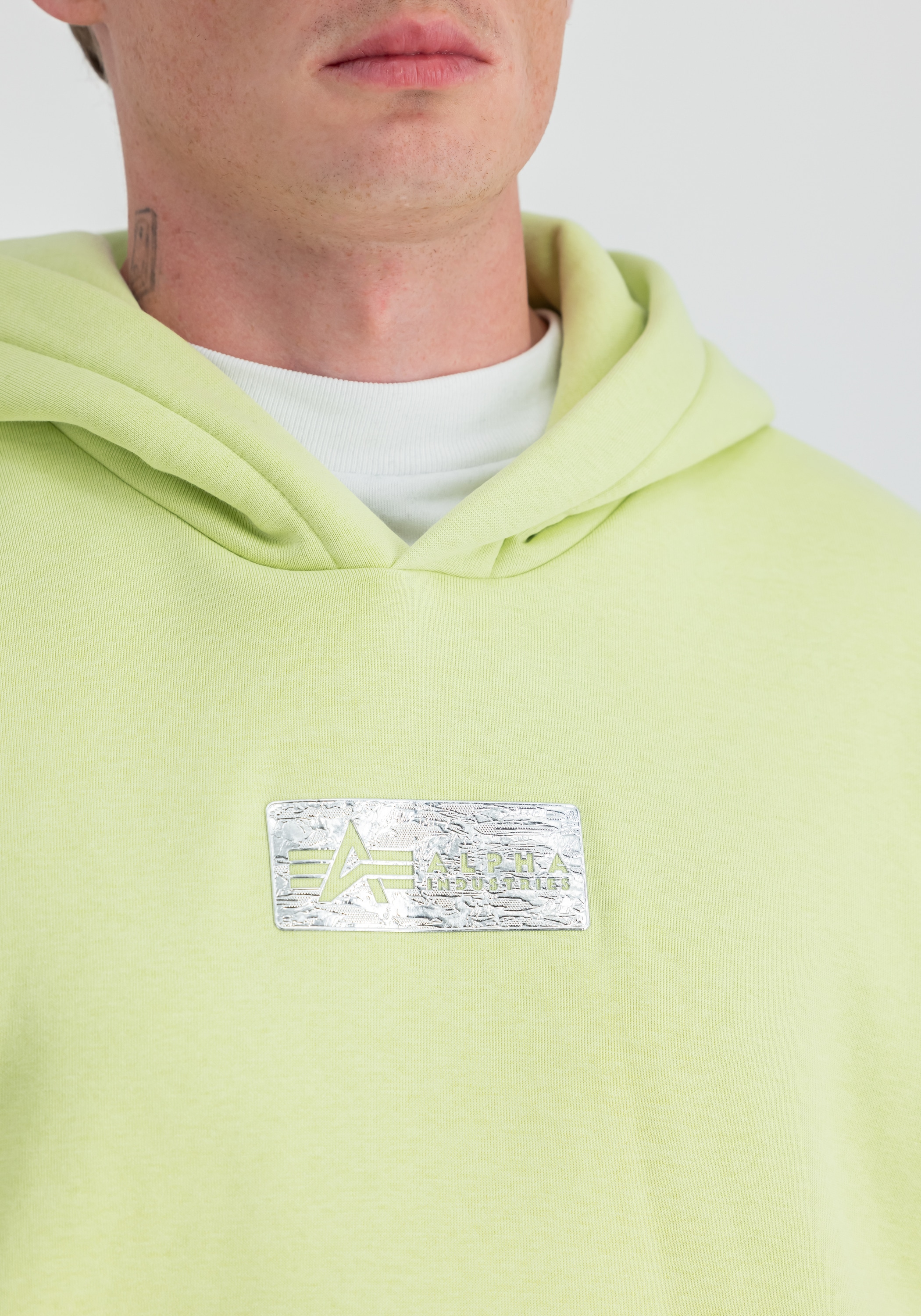 Alpha Industries Hoodie »Alpha Industries Men - Hoodies Metal Plate Hoodie«