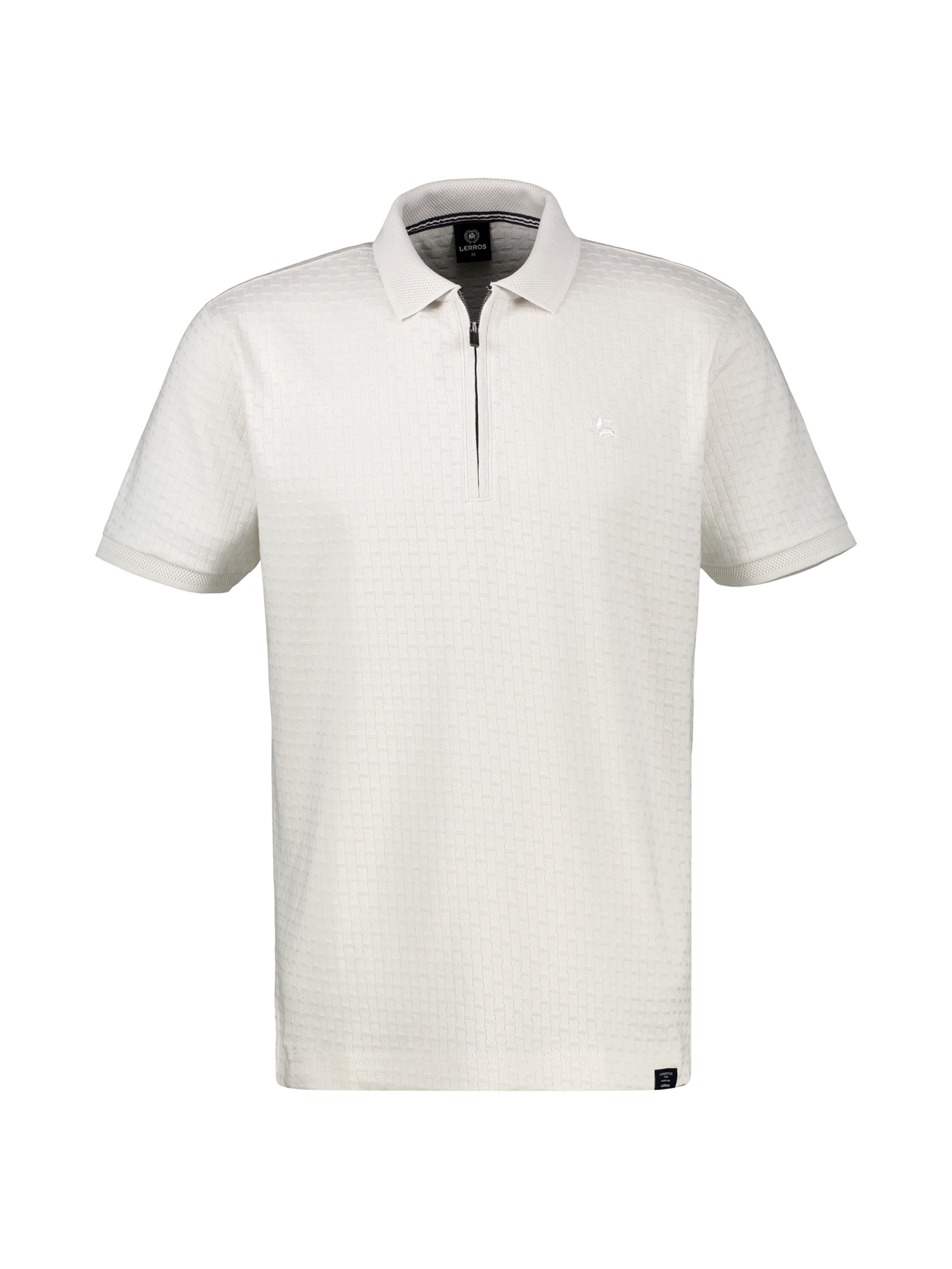 LERROS Polo »Poloshirt mit Reissverschlusskragen, grosse Grössen«