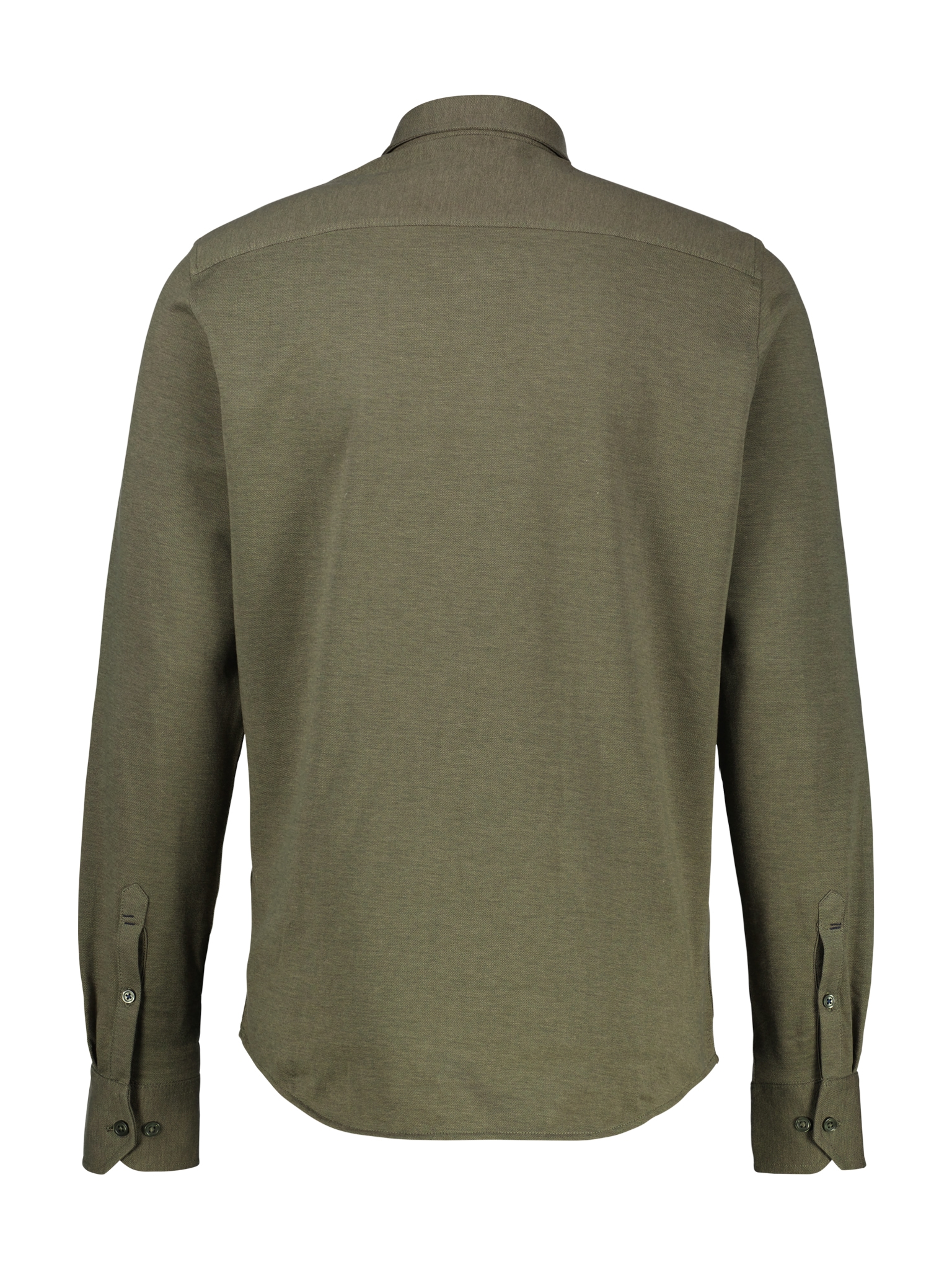 LERROS Langarmhemd mit Logo Stickerei