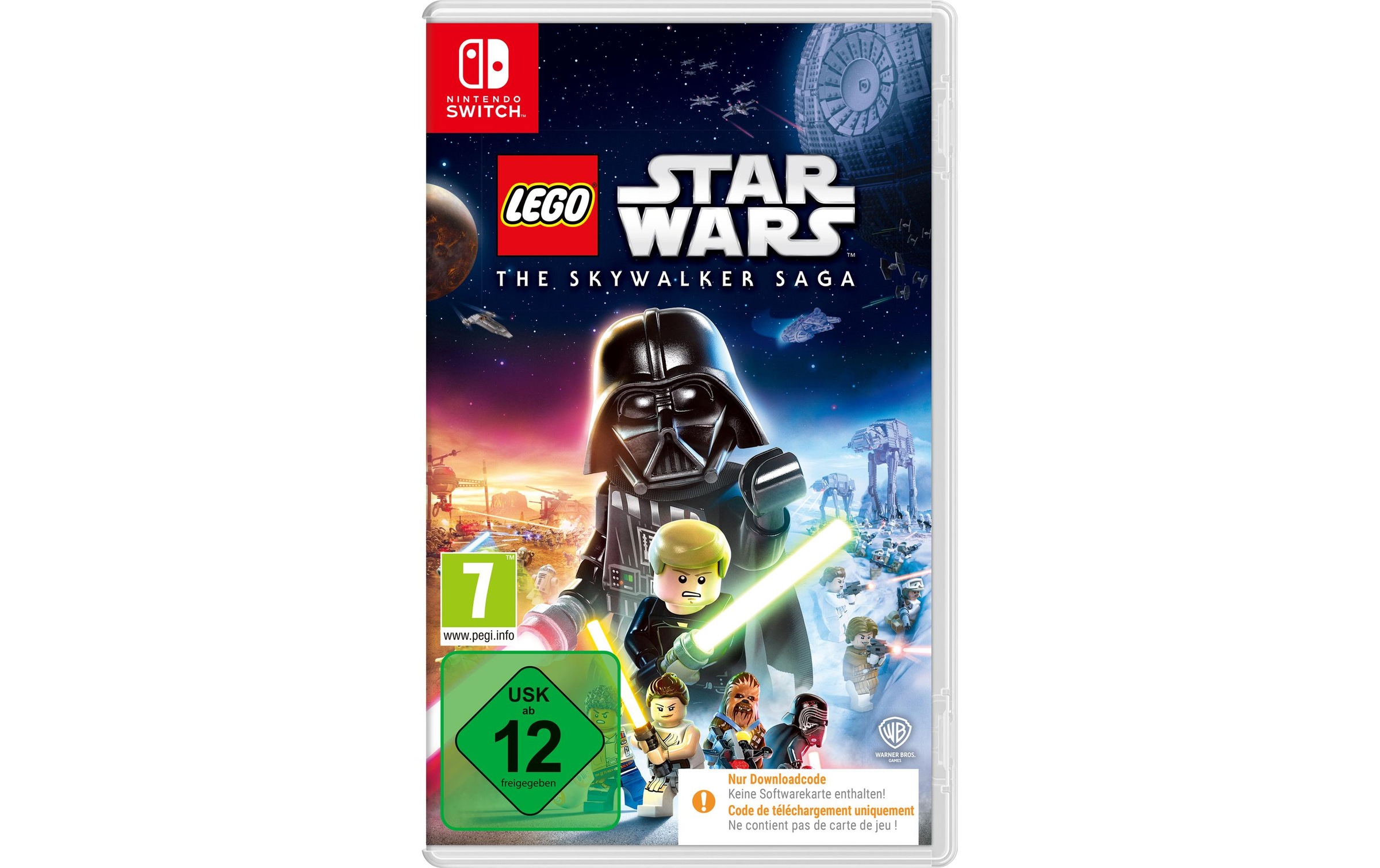 Image of Warner Bros. Spielesoftware "LEGO STAR WARS Die Skywalker Saga (Code in a Box)" Nintendo Switch