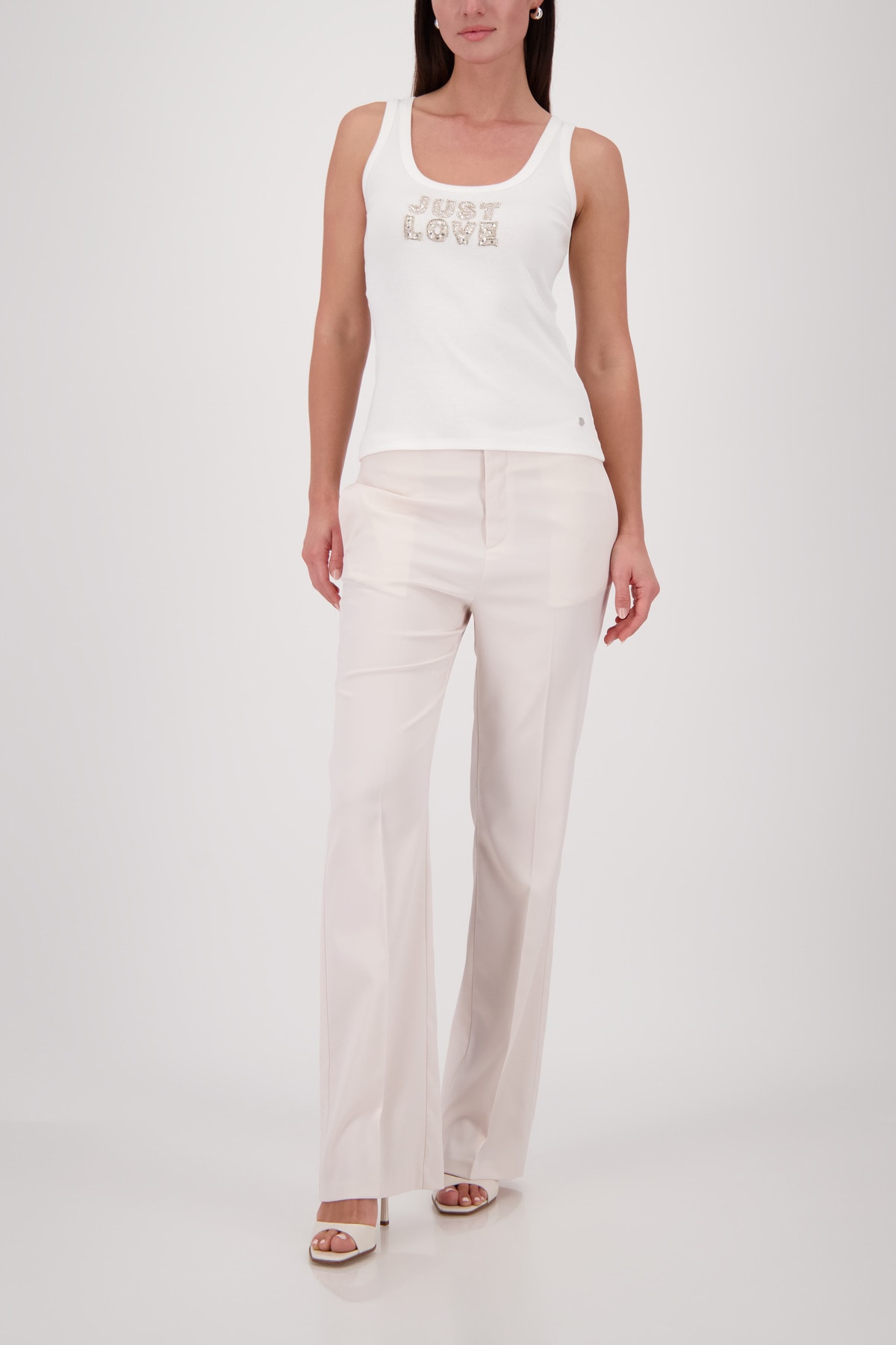 Monari Débardeur »Top Just Love« Regular fit mit Schmuck