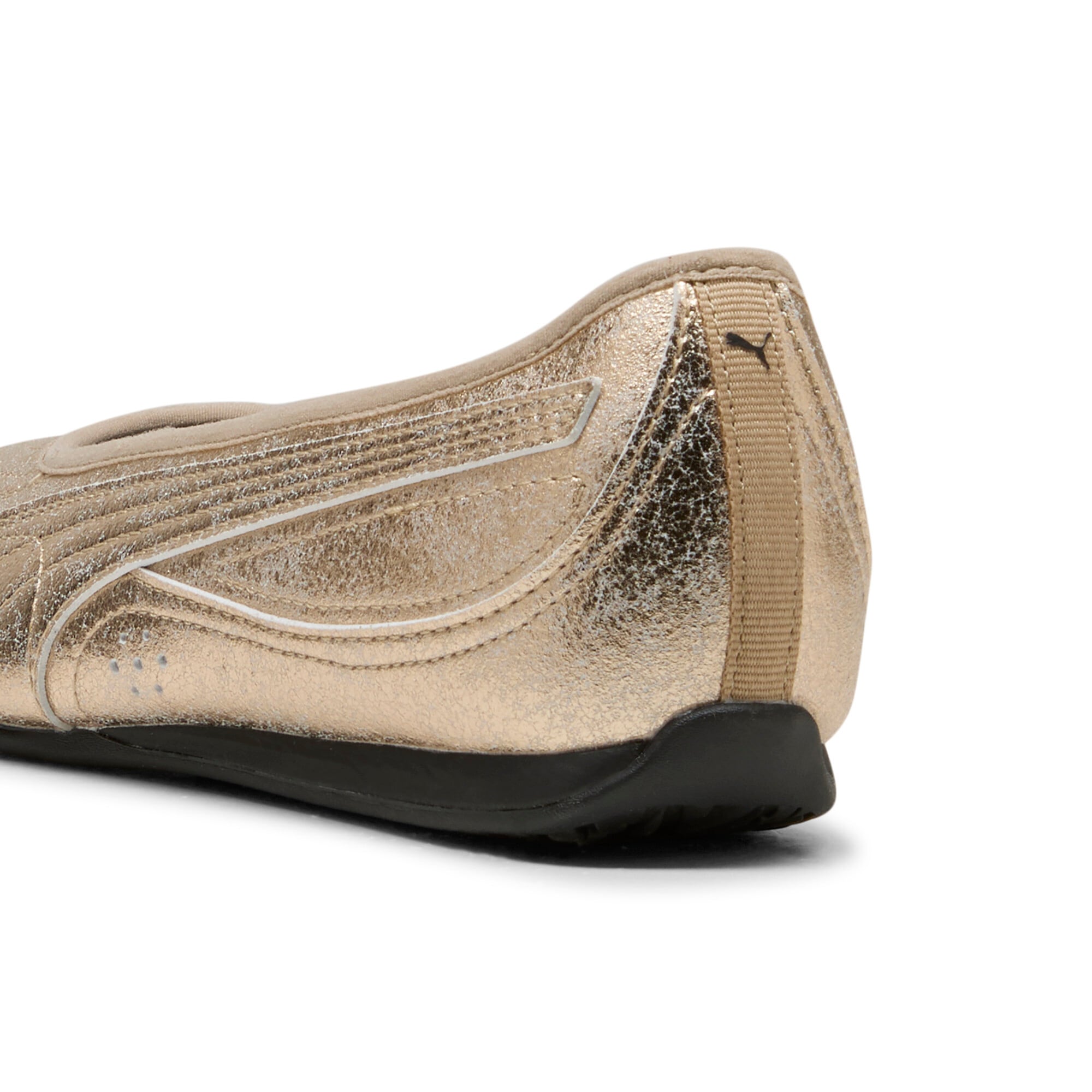 PUMA Sneakers »CATCH SOLEIL BALLERINA METALLIC WHISPER«  mit profillaufsohle aus Gummi, mit Textilmix und Textilfutter