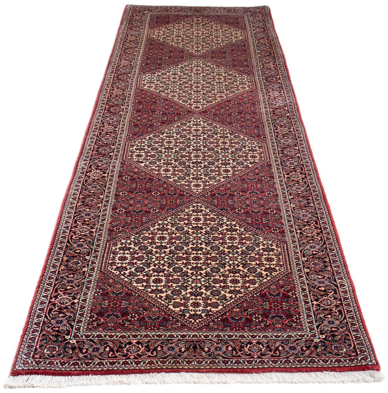 Image of morgenland Hochflor-Läufer »Bidjar Stark Gemustert 296 x 82 cm«, rechteckig, 1,5 mm Höhe, Unikat mit Zertifikat bei Ackermann Versand Schweiz