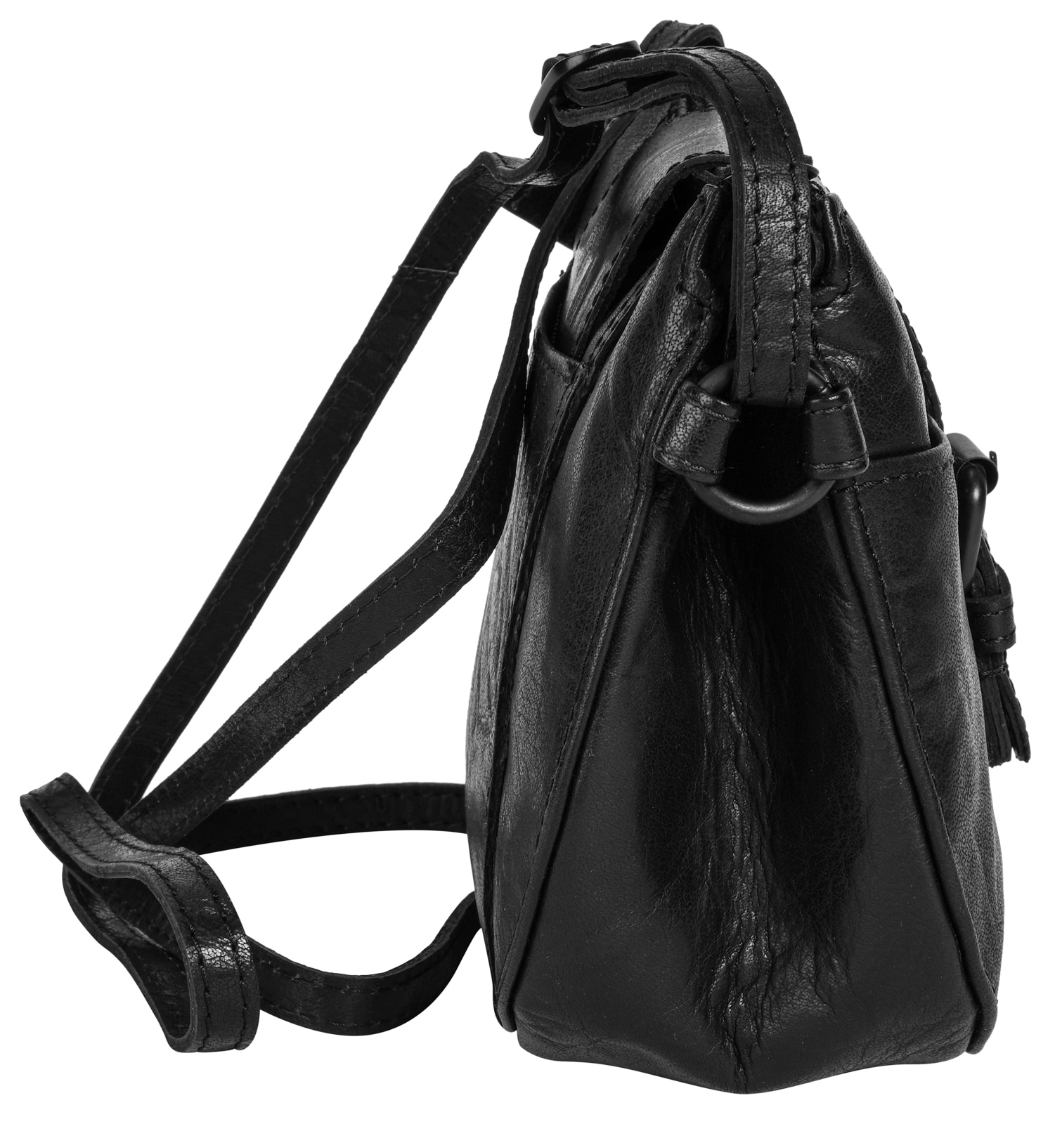 Spikes & Sparrow Umhängetasche »SPIKES & SPARROW Damen echt Leder« echt Leder