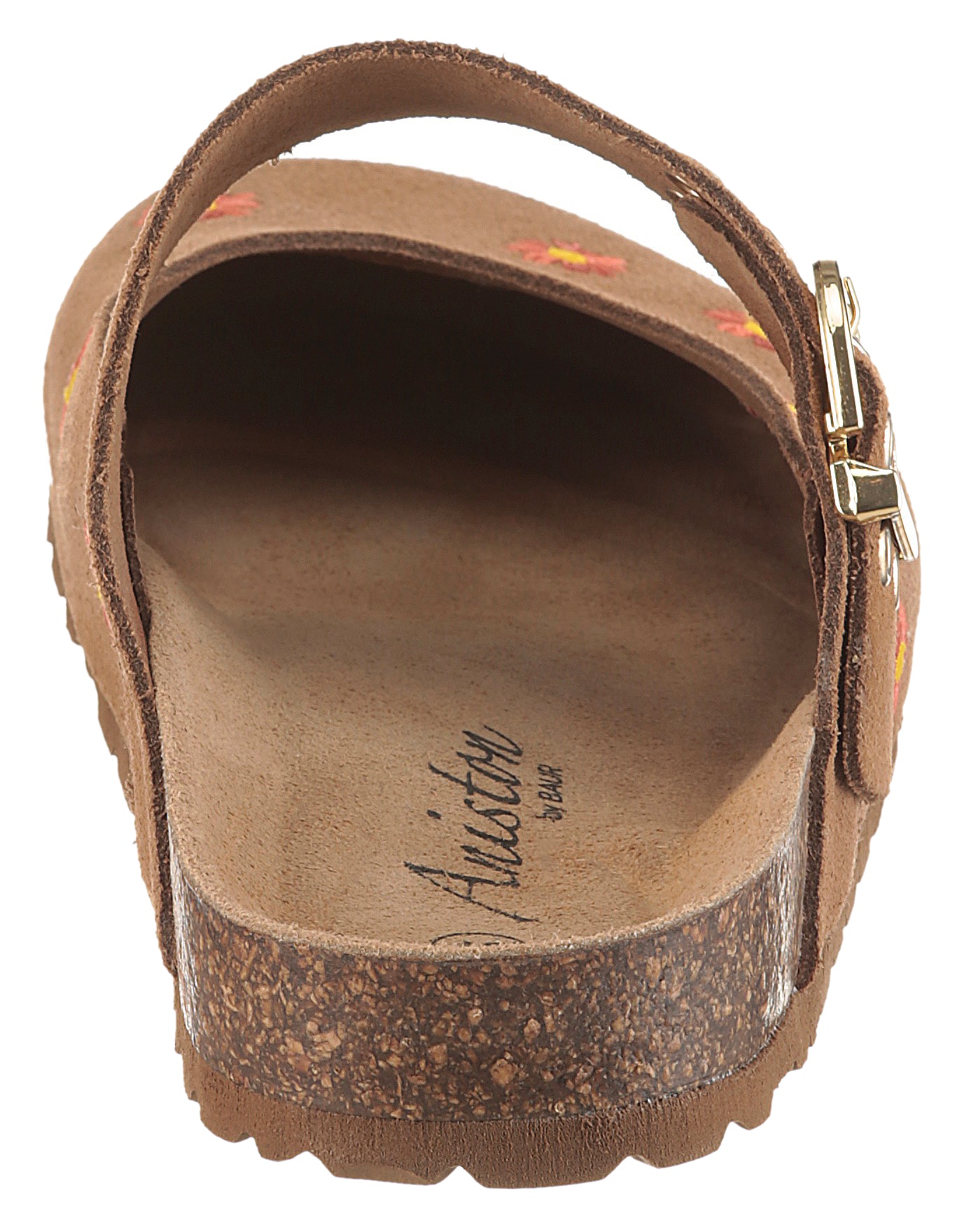 Aniston SHOES Sabot  Chaussure d'été, sabot avec broderie florale - NOUVELLE COLLECTION
