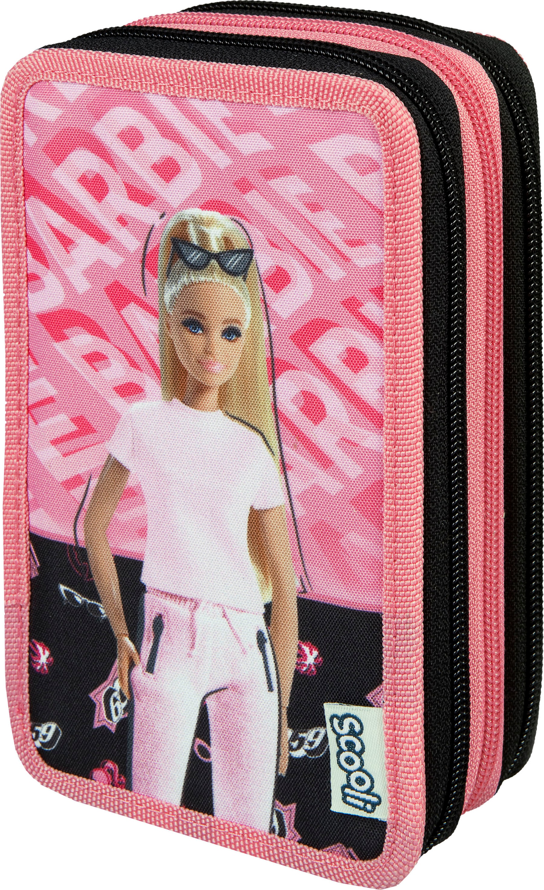 Scooli Trousse à crayons »Tripledecker, Barbie«