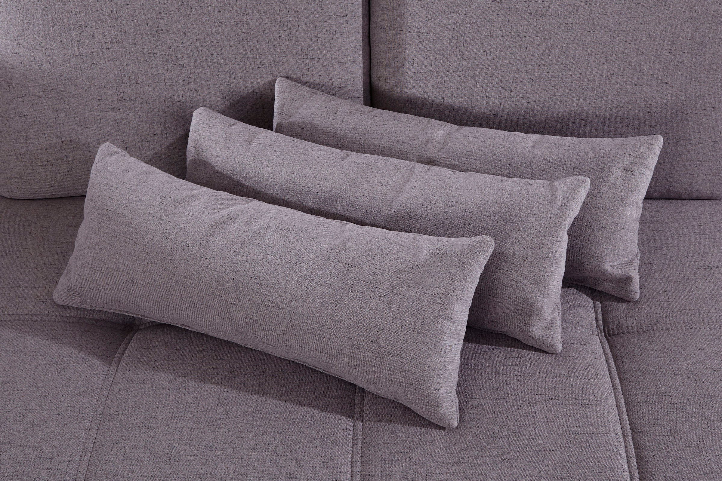 PLACES OF STYLE Wohnlandschaft »Costello U-Form, B: 363 cm mit Sitztiefen-, Armteilverstellung &« 3 Nierenkissen, optional Bettfunktion & Bettkasten