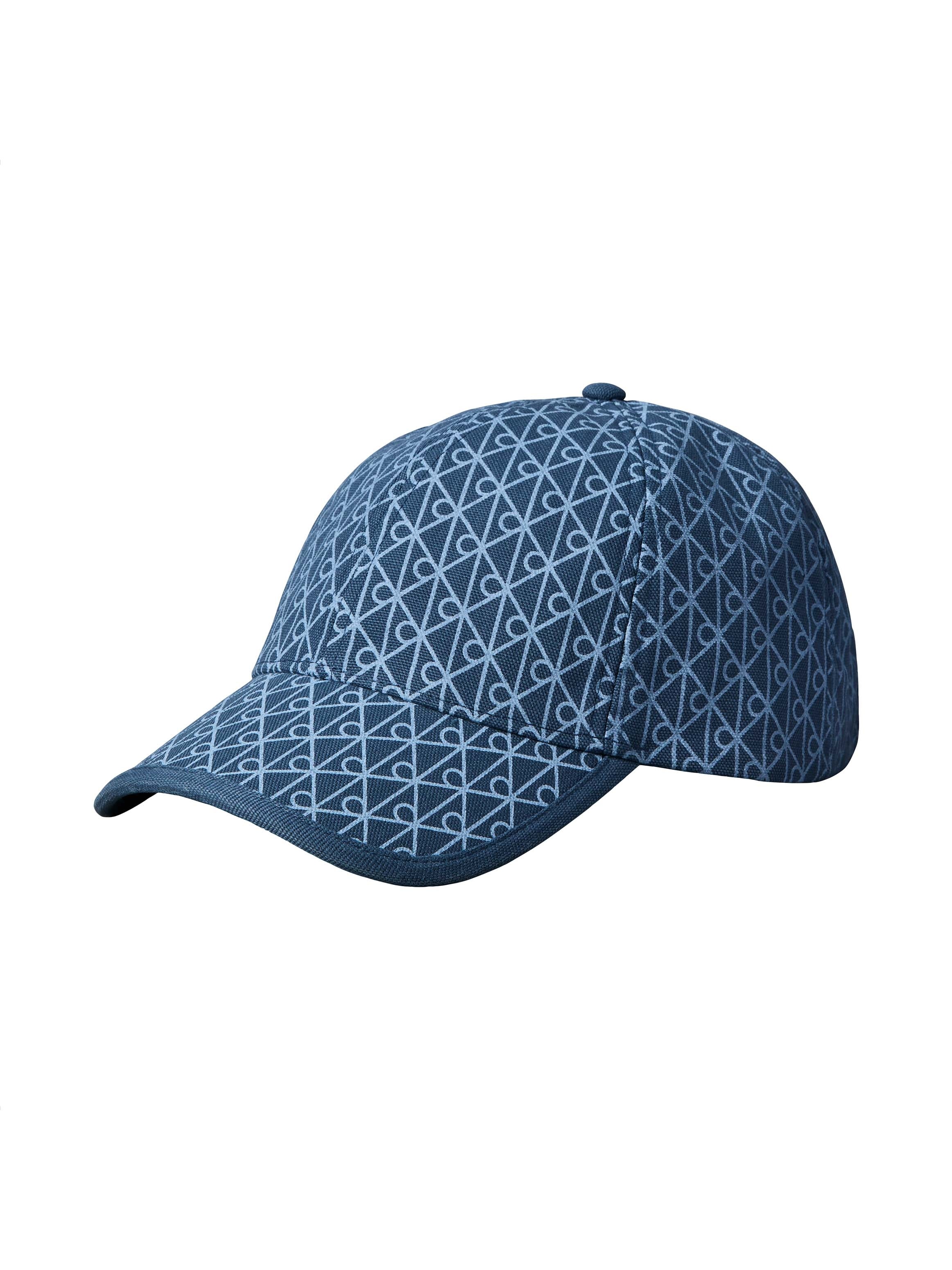 Calvin Klein Casquette de baseball »EMBLEM PRINT w LEATHER PATCH CAP« Mit festem Schirm