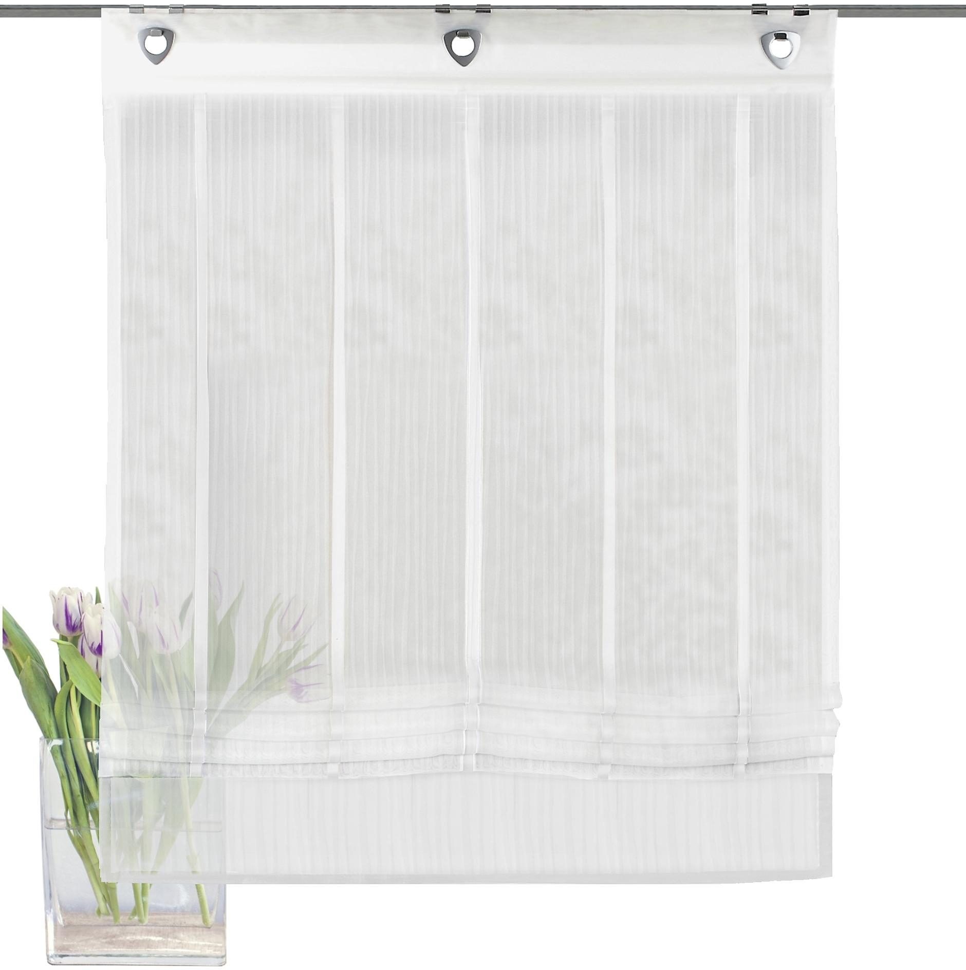 Image of HOME WOHNIDEEN Raffrollo »Leuna«, mit Hakenaufhängung, ohne Bohren bei Ackermann Versand Schweiz