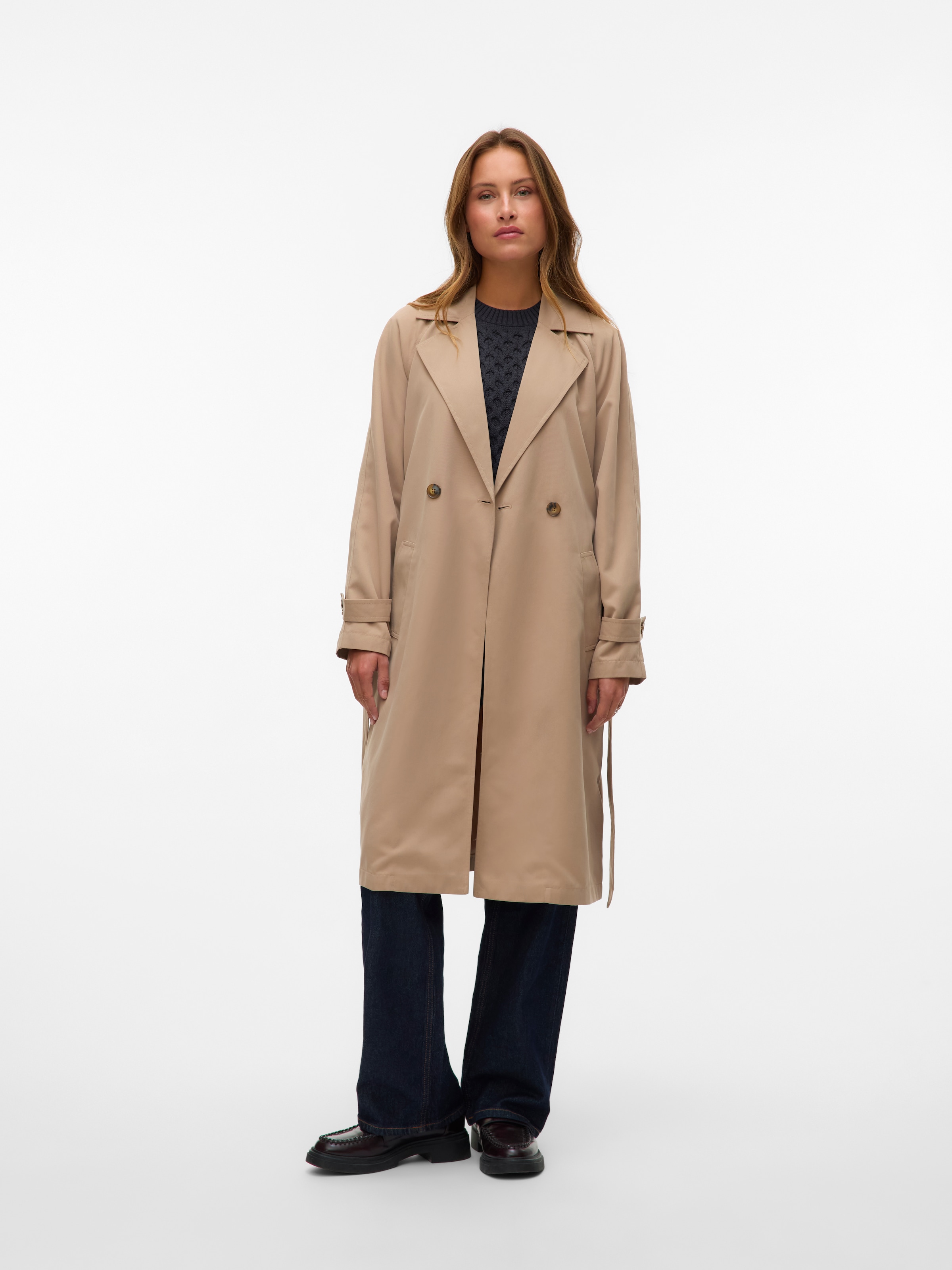 Vero Moda Trenchcoat »VMLOU LONG TRENCHCOAT NOOS«