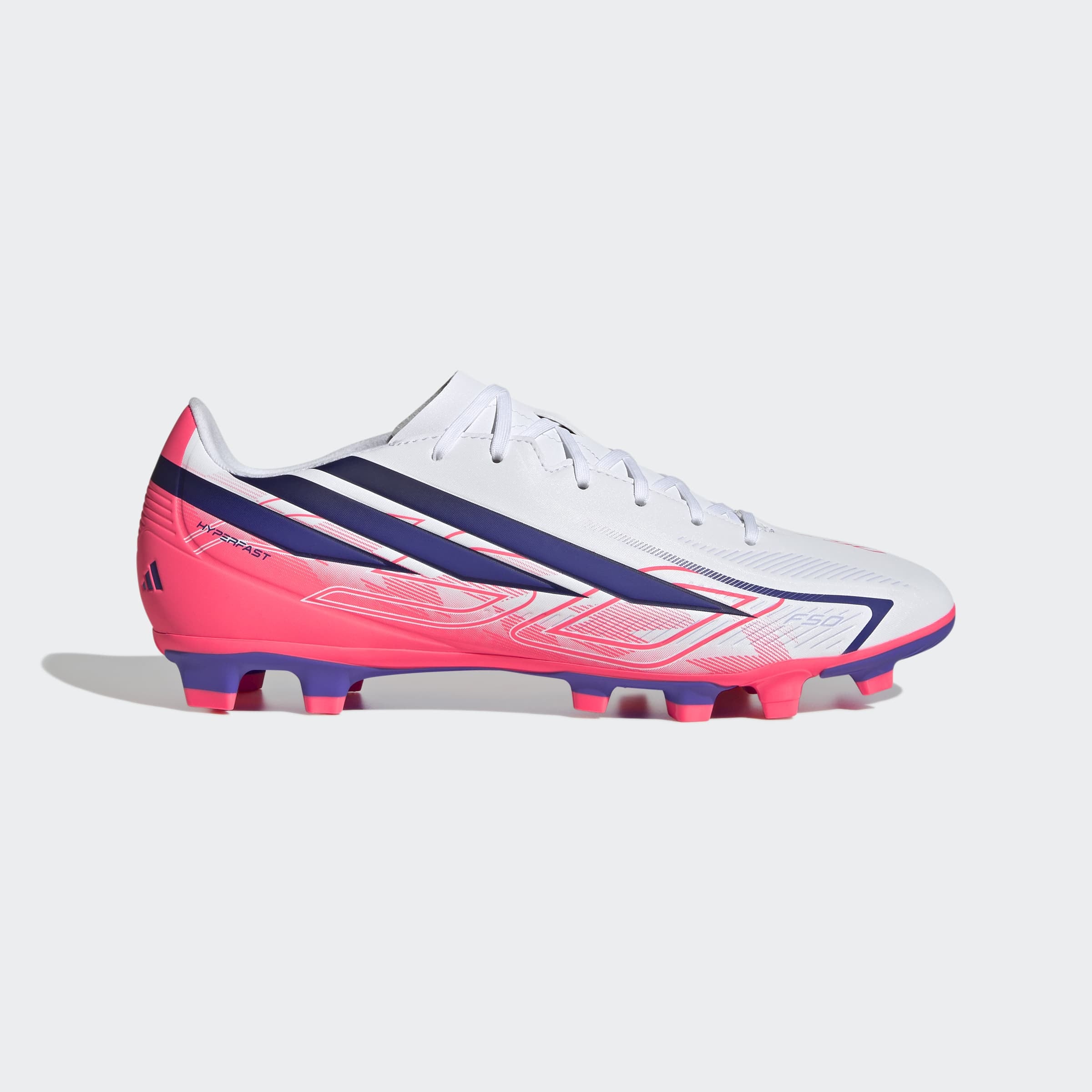 adidas Performance Chaussure de football »F50 HYPERFAST CLUB , FESTE BÖDEN/GEMISCHTE BÖDEN«  adapté à de nombreux types de sols