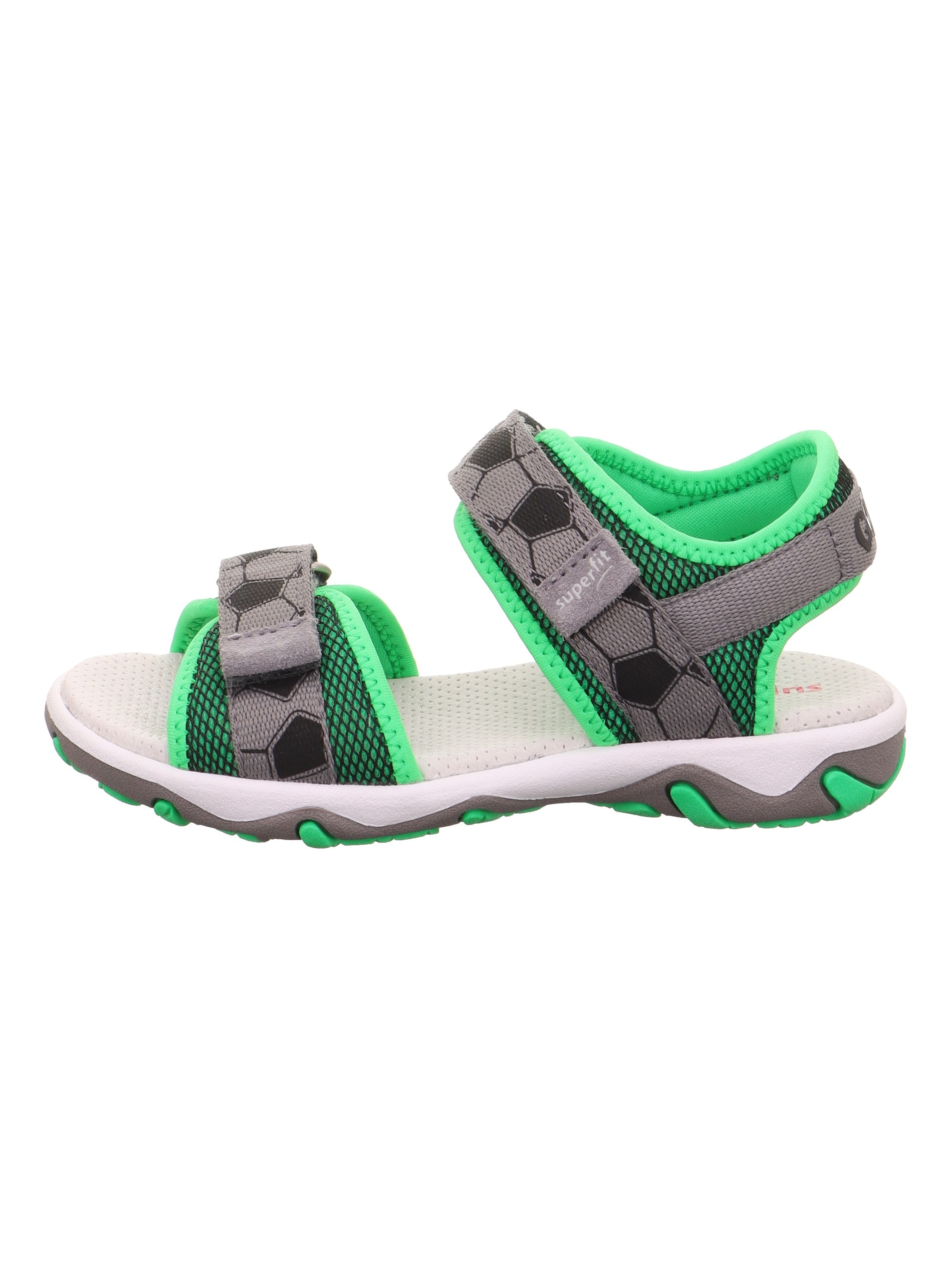 Superfit Sandale »MIKE 3.0 WMS: mittel«  chaussure à scratch, en WMS : largeur moyenne, gabarit de taille à télécharger